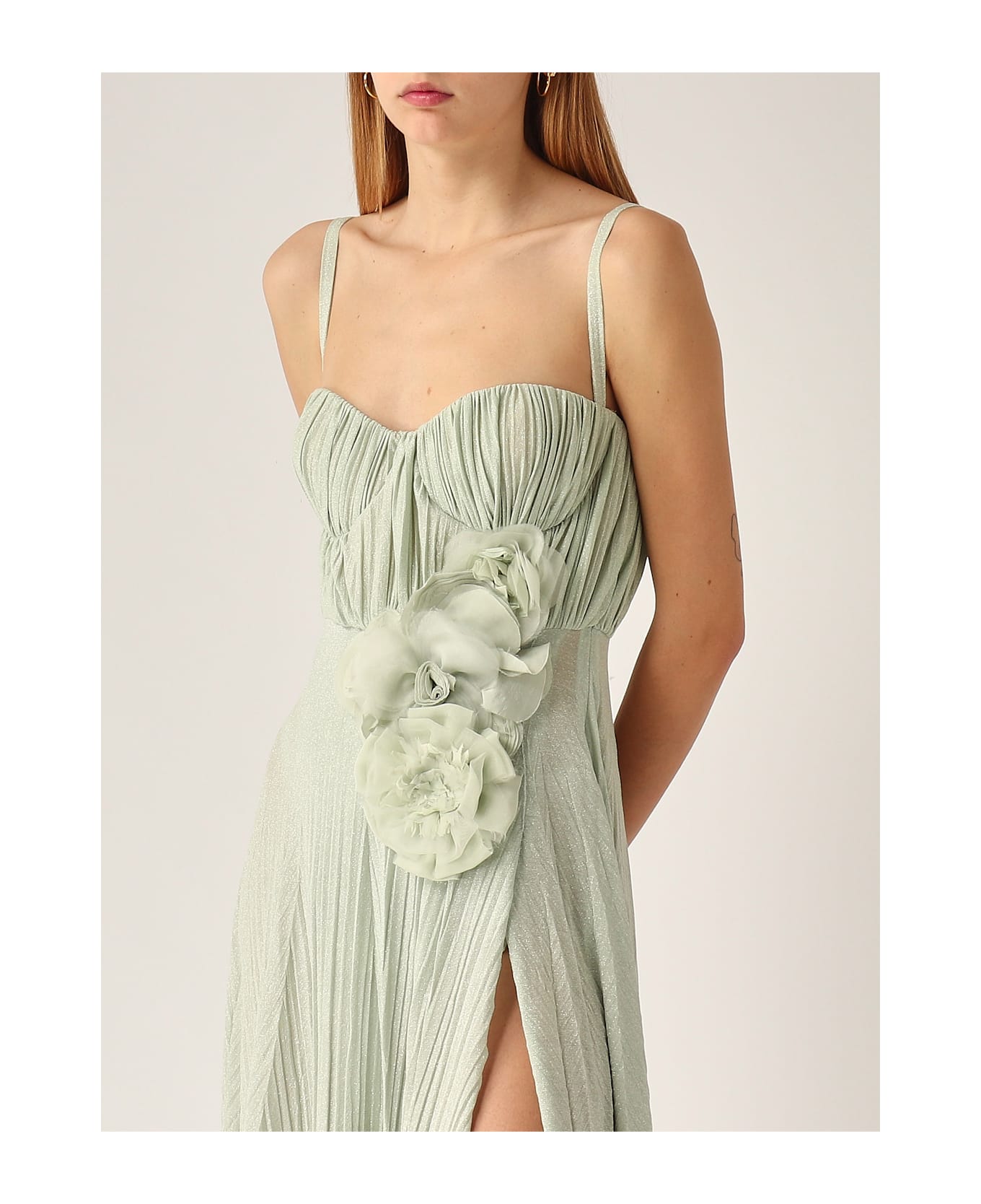 Elisabetta Franchi Viscosa Dress - MENTA