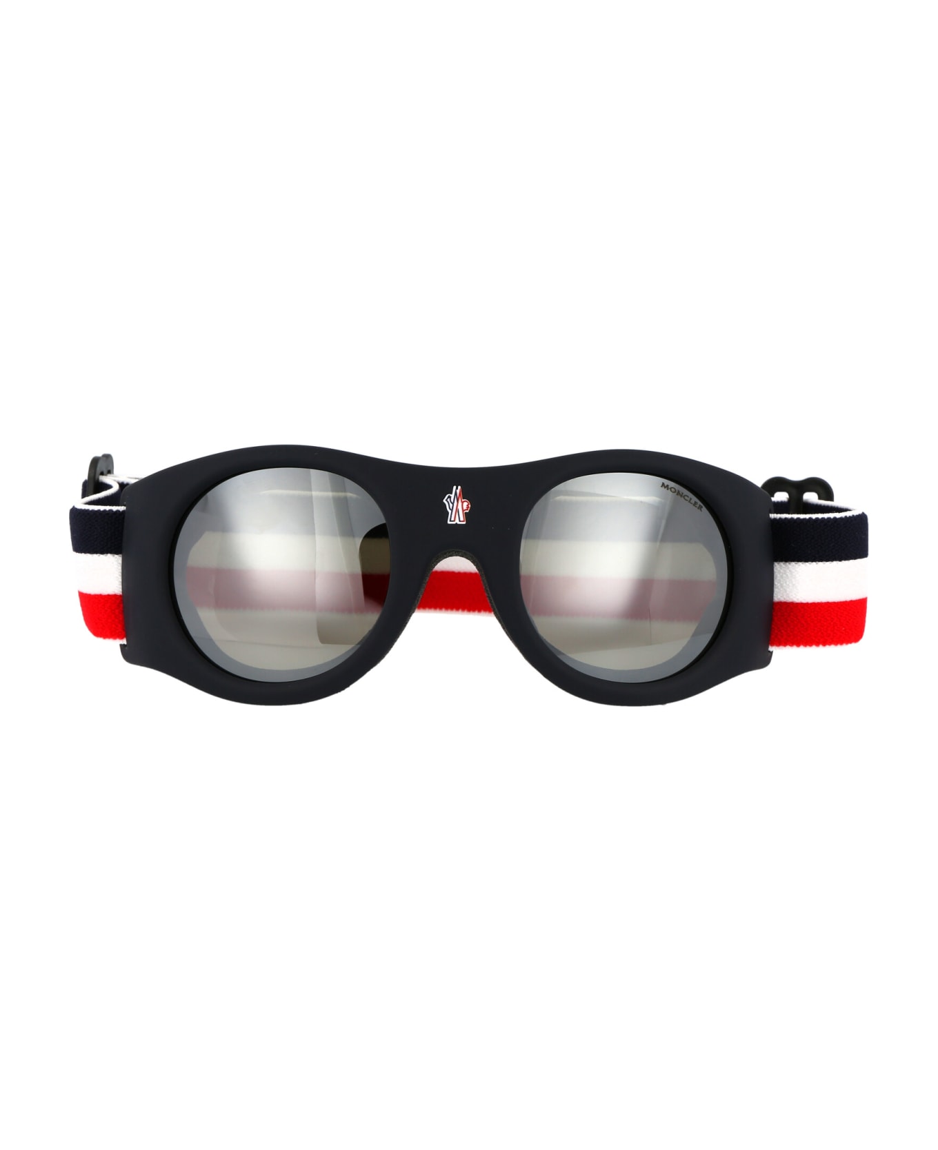 Moncler Eyewear Ml0051 Sunglasses - 92C Blu/Monocolore