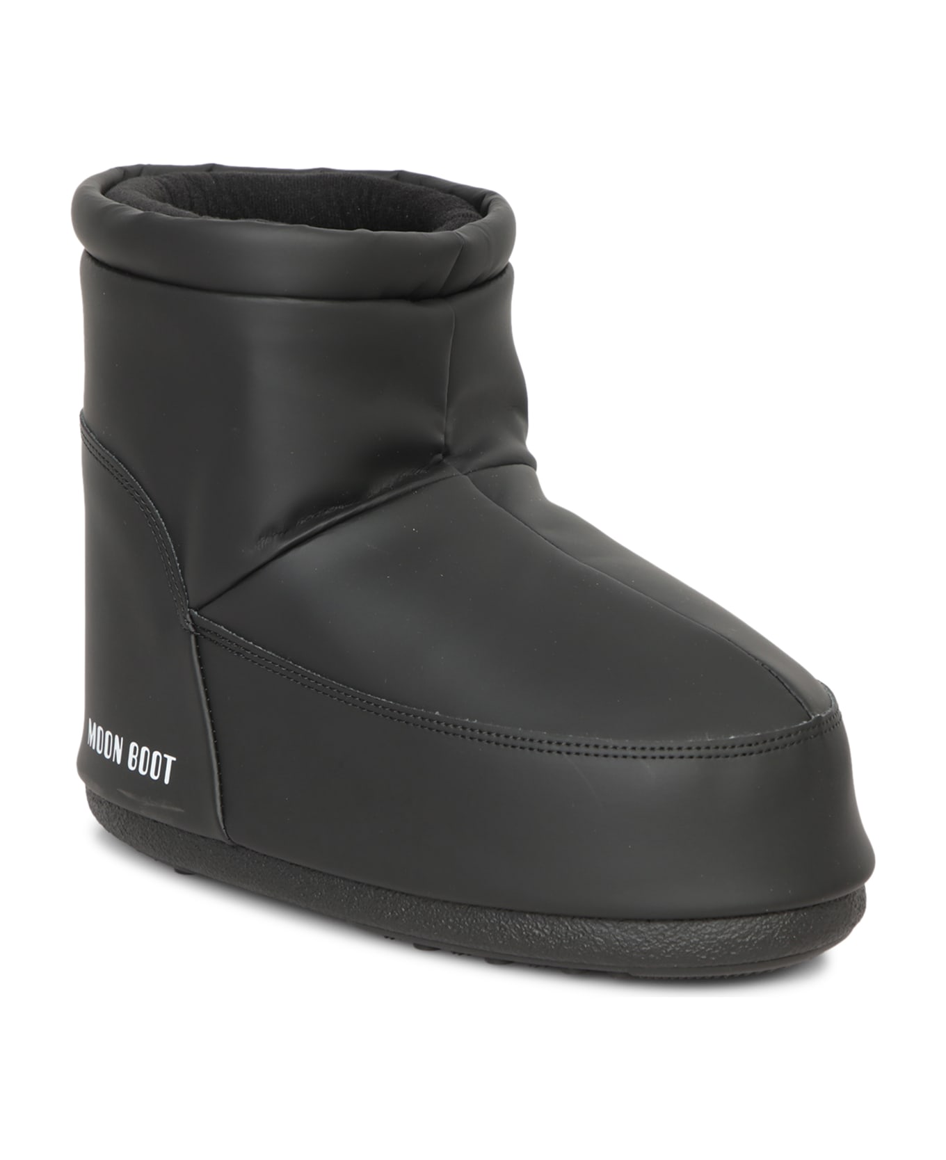 Moon Boot Icon Low Black Boots - Black