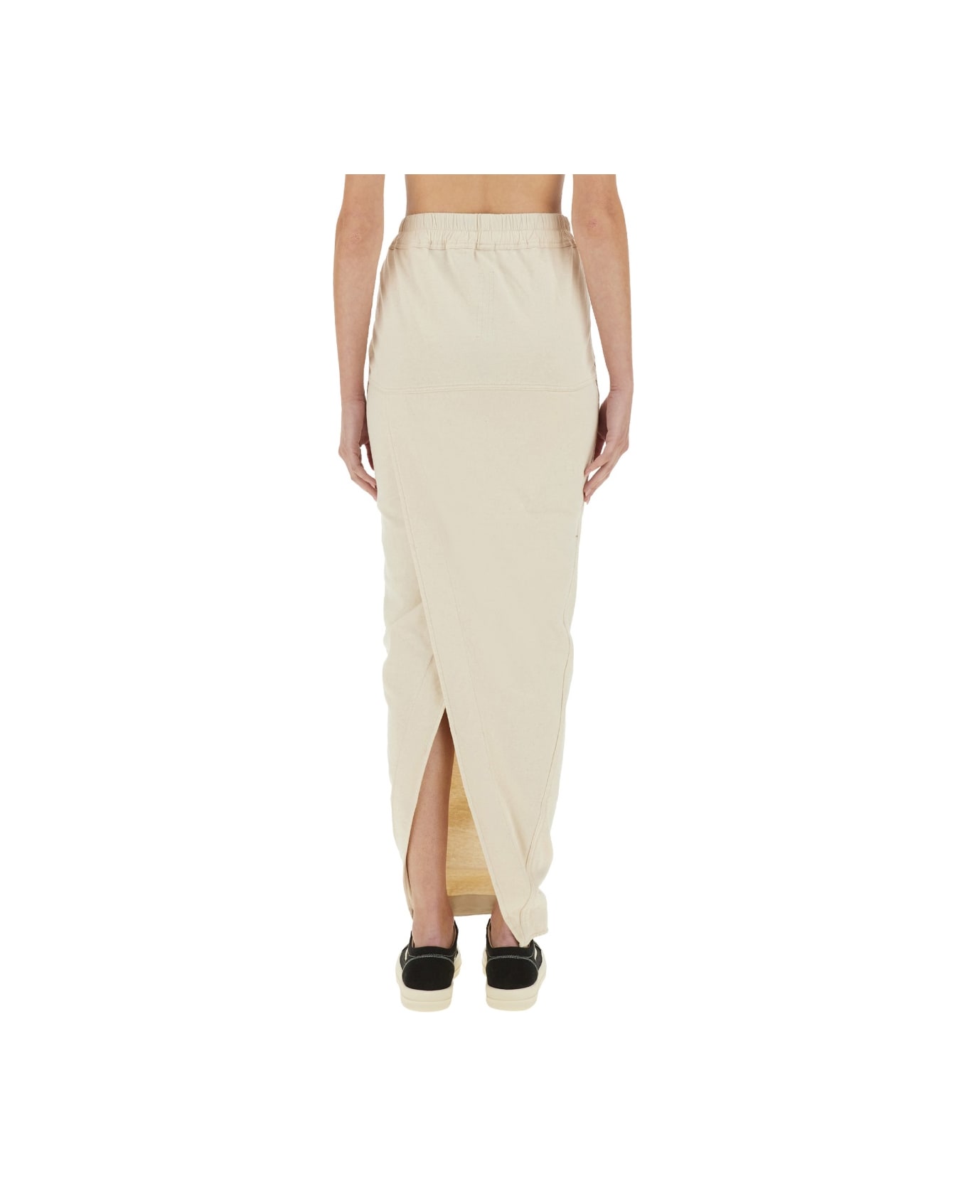 DRKSHDW "pillar" Maxi Skirt - IVORY