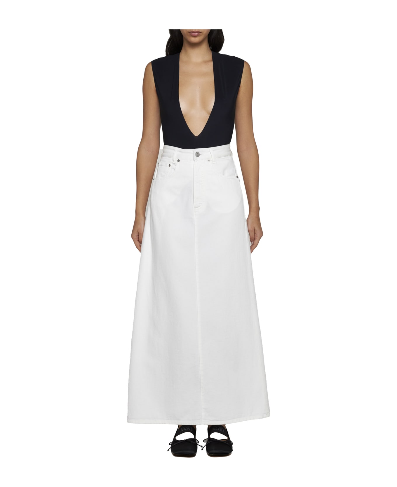 MM6 Maison Margiela Skirt - Off white