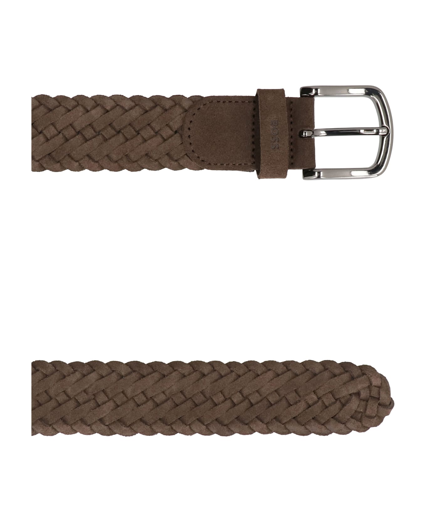 Hugo Boss Suede Belt - brown