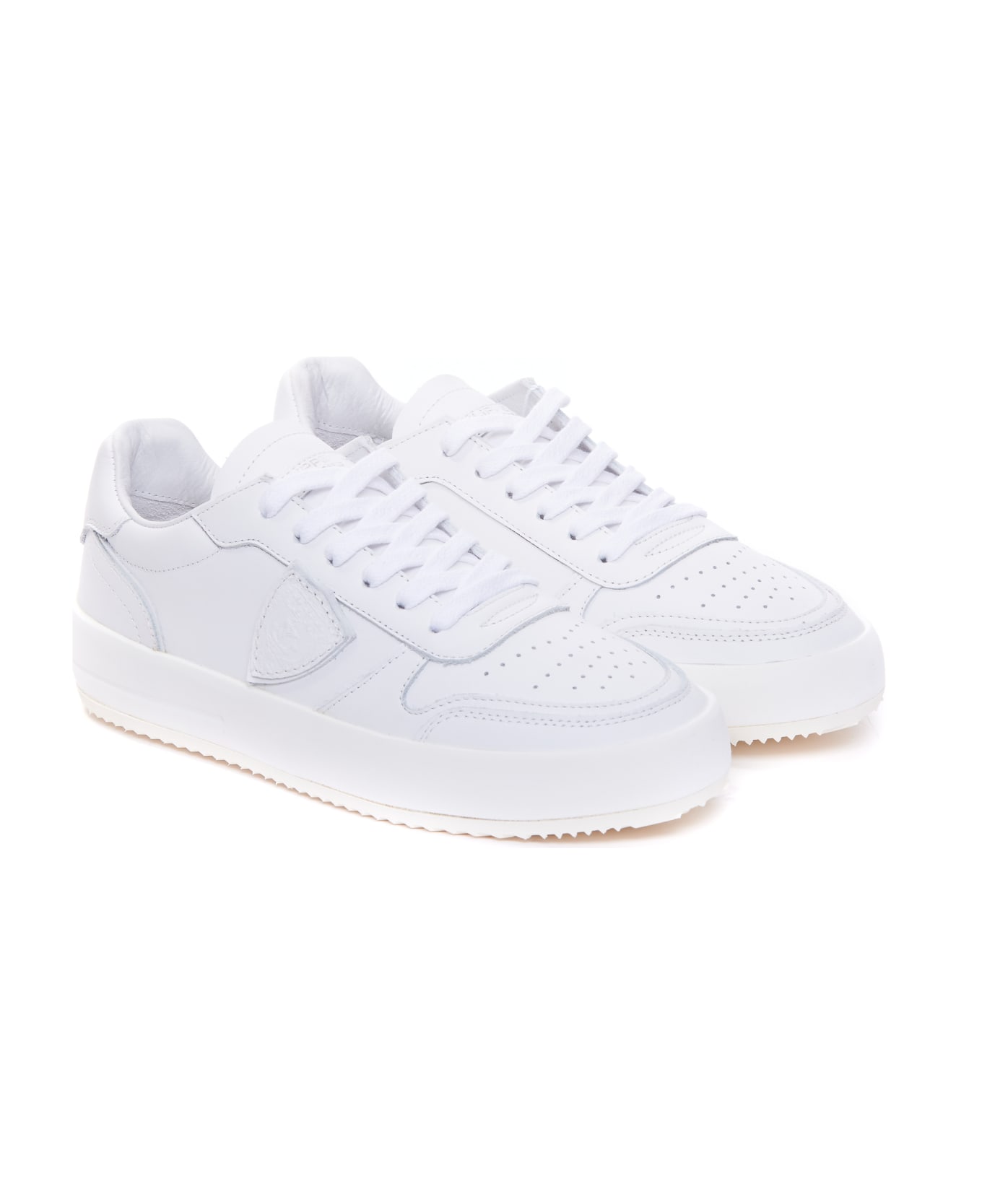 Philippe Model Nice Low Sneakers Philippe Model - WHITE