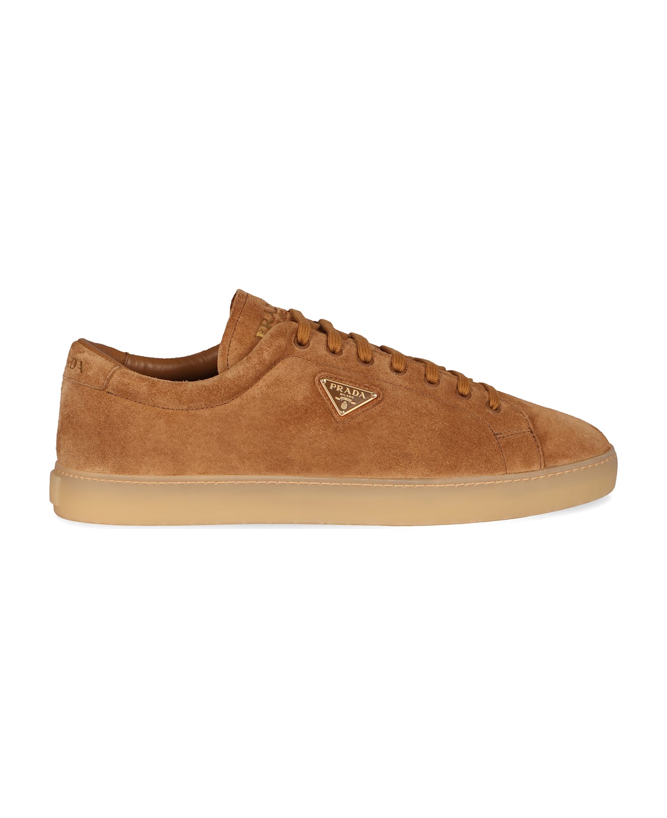 Prada Suede Sneakers - Cannela