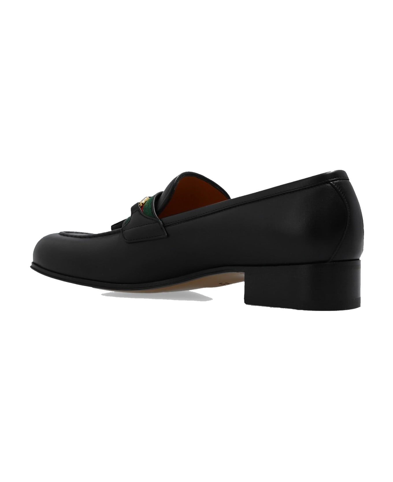 Gucci Leather Loafers - Black