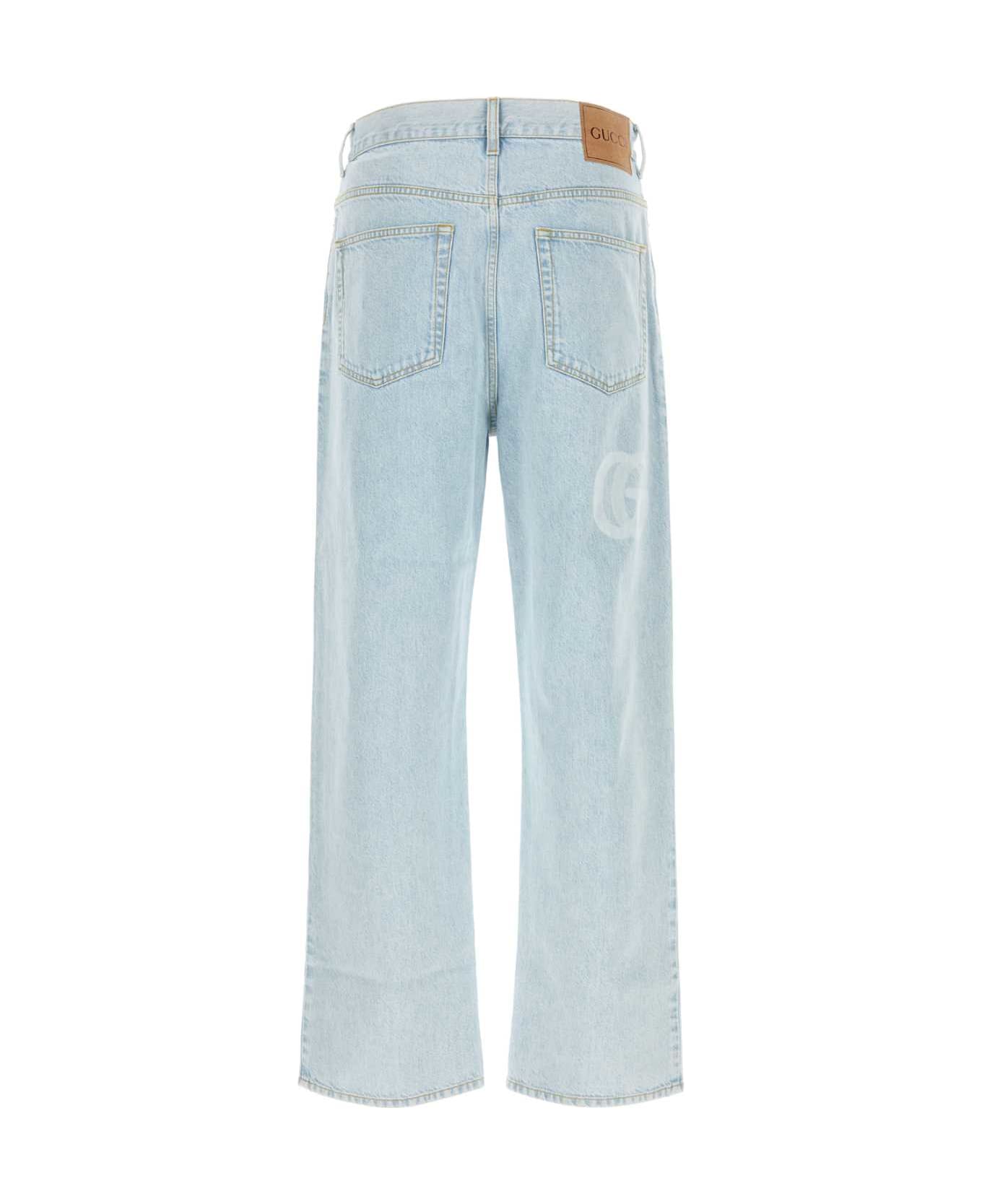 Gucci Light-blue Denim Jeans - LIGHTBLUE