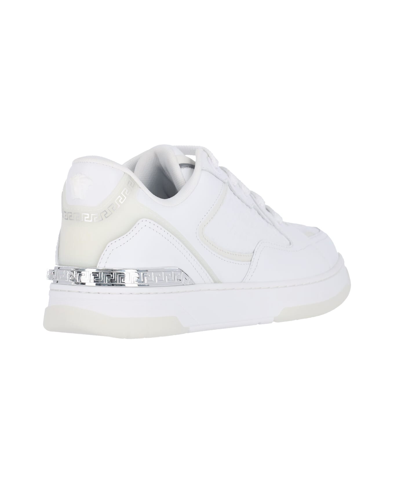 Versace 
biggie Basket
 Sneakers - WHITE
