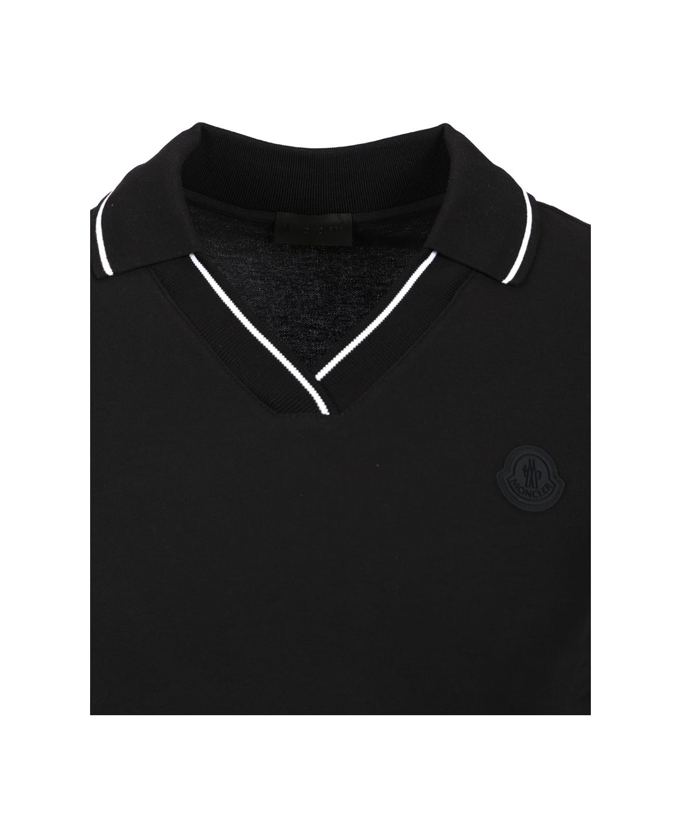Moncler Polo Shirt - Black