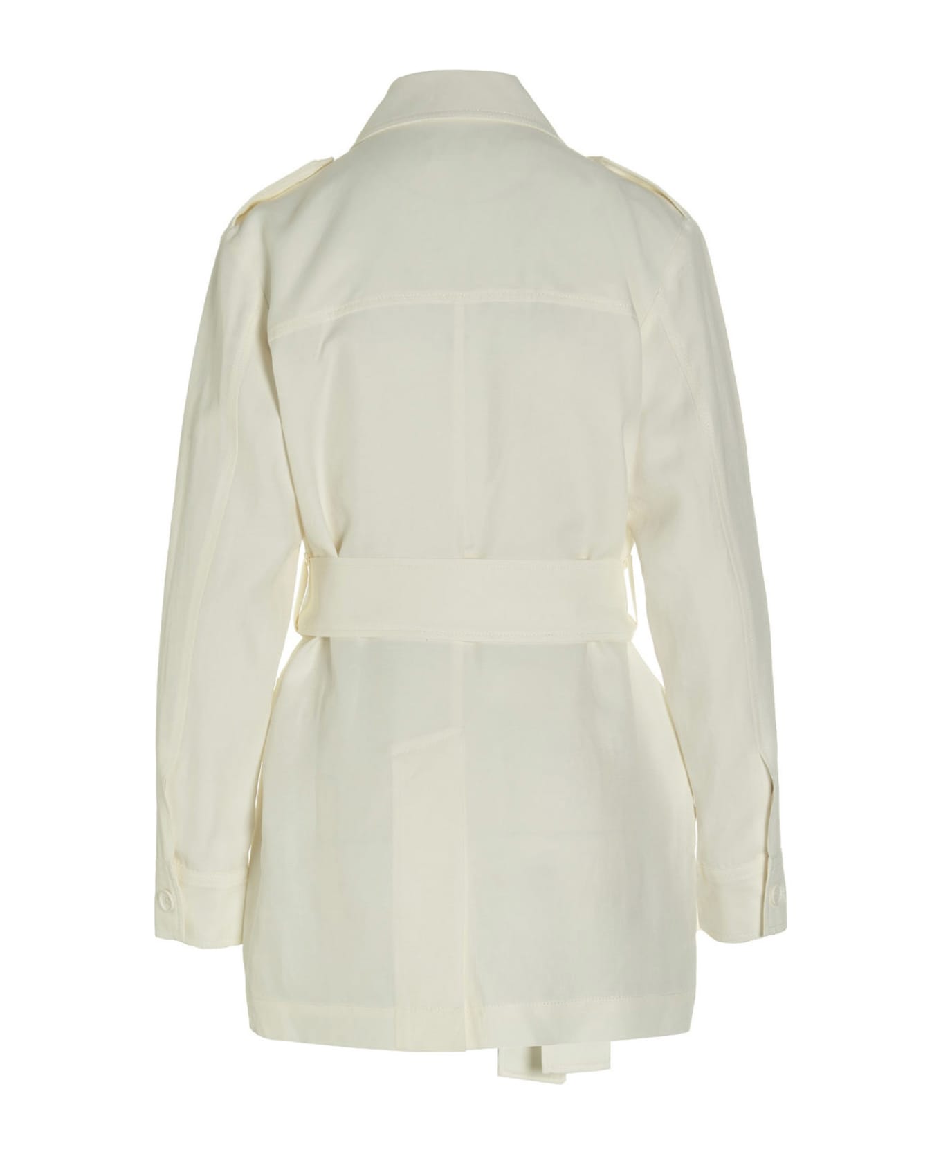 Parosh Bush Jacket - White