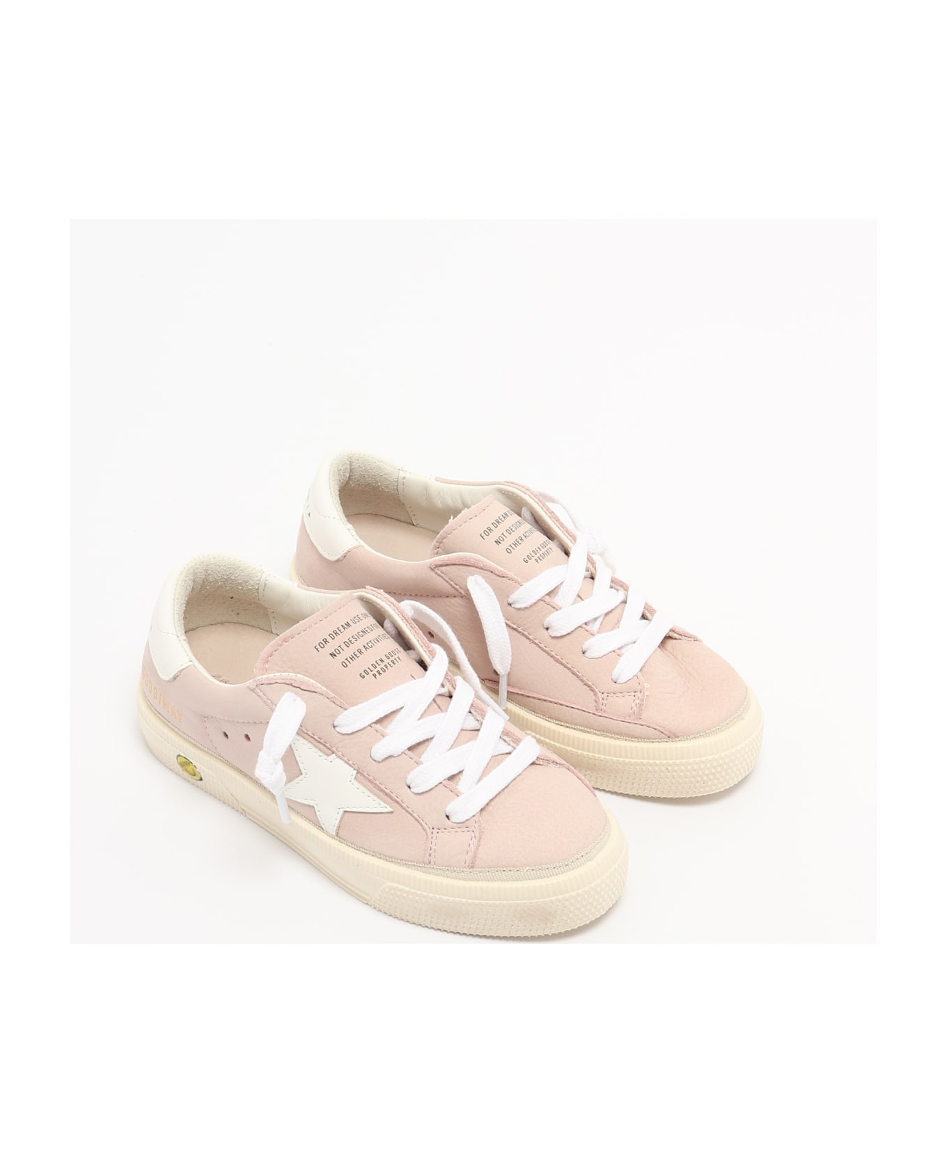 Golden Goose May Leather Sneaker - ROSA CIPRIA