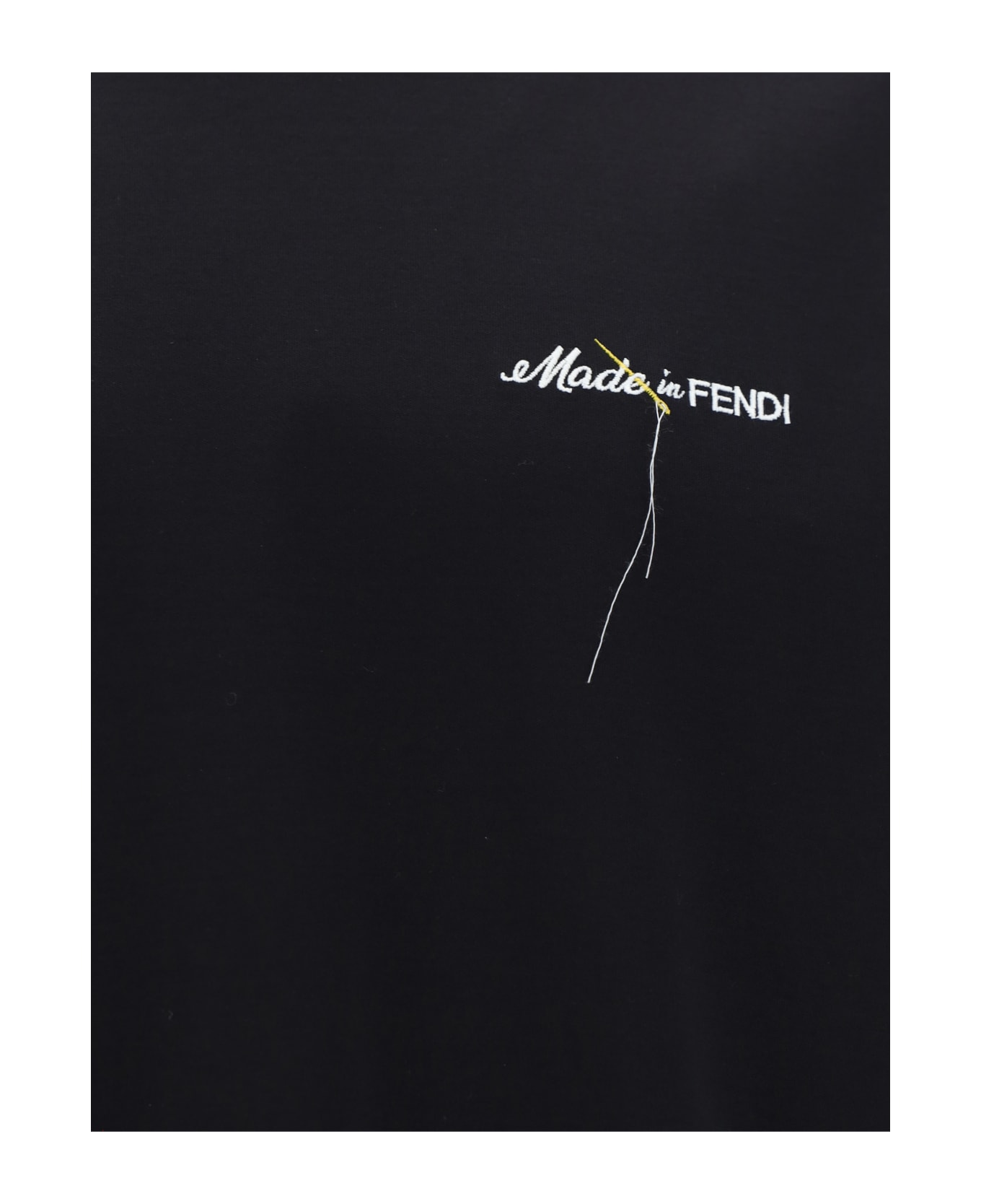 Fendi Made In T-shirt - Nero