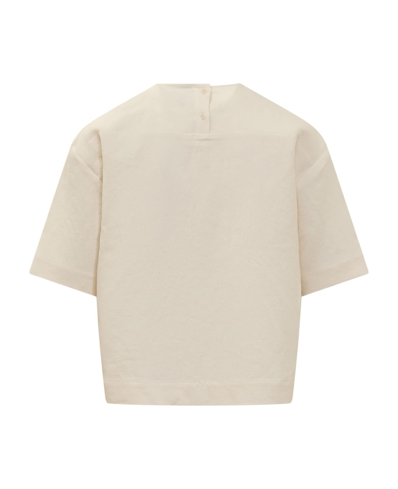J.W. Anderson T-shirt With Logo - CREAM