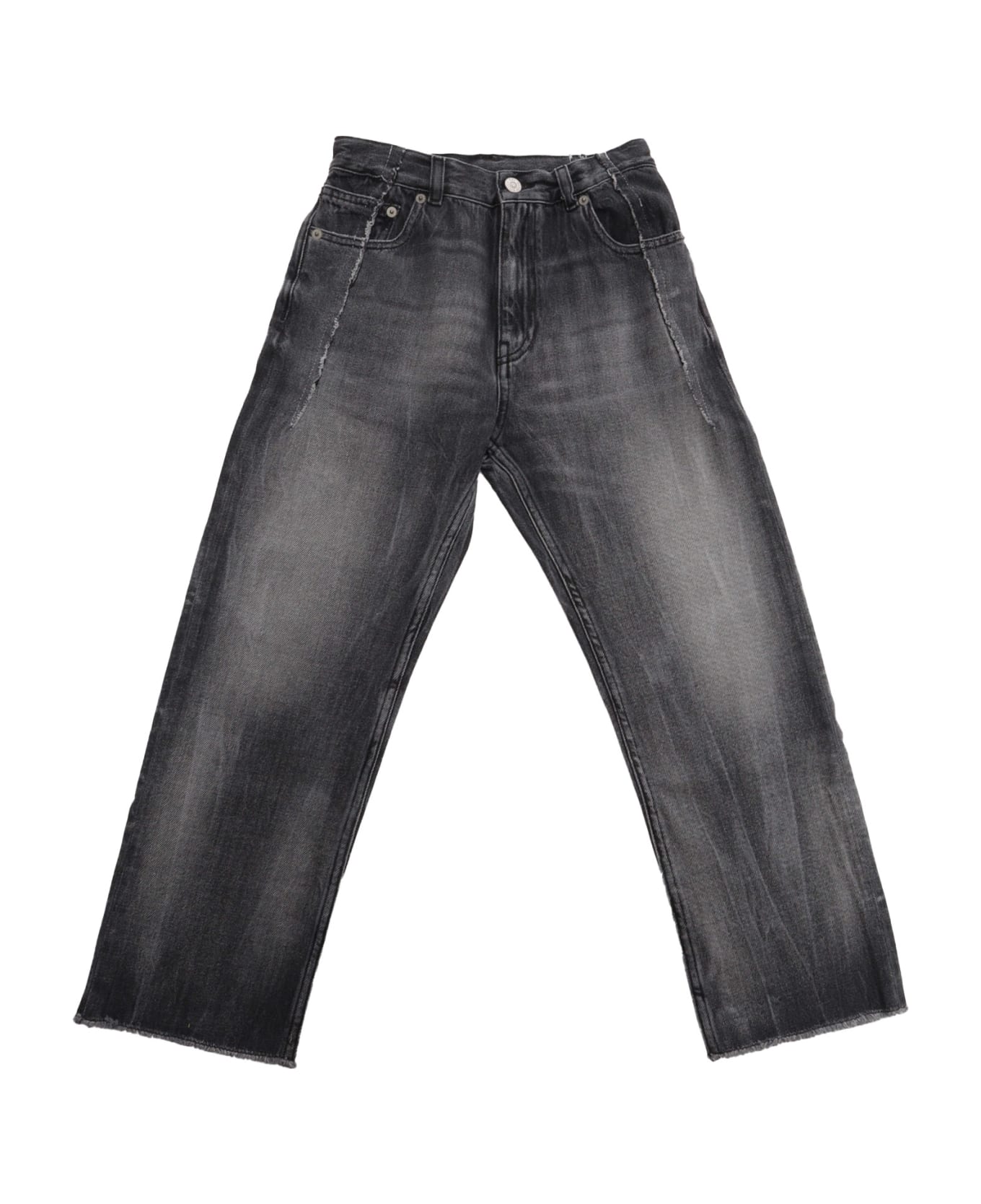 MM6 Maison Margiela Black Jeans - BLACK ボトムス