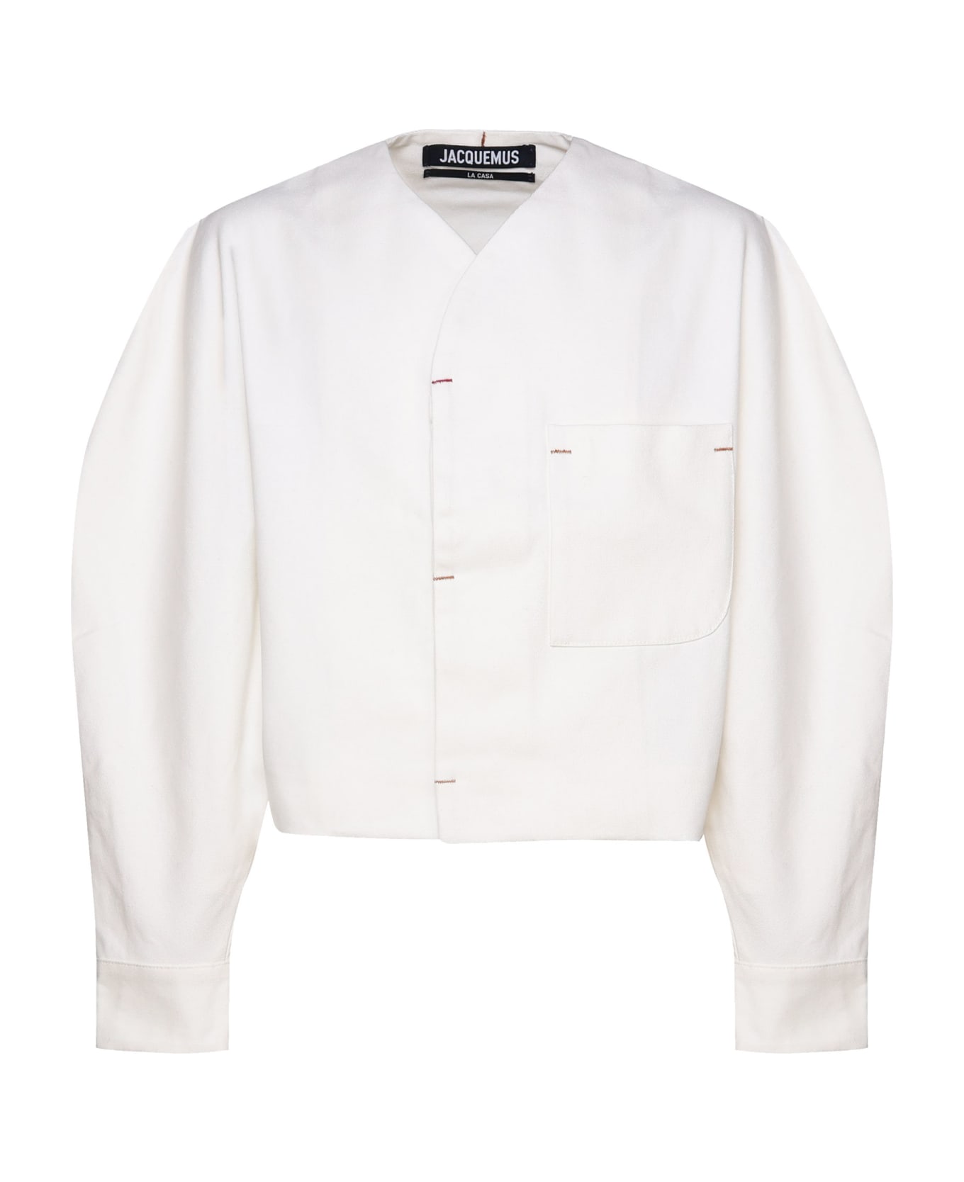 Jacquemus La Chemise De-nime Faro Shirt - Off-white