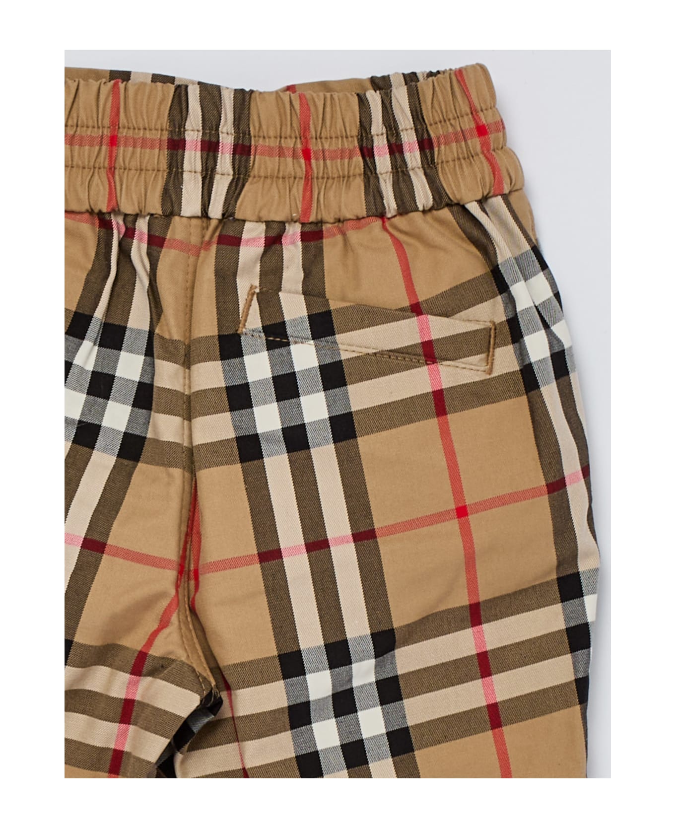 Burberry Hal Vint Shorts Shorts - CHECK BEIGE