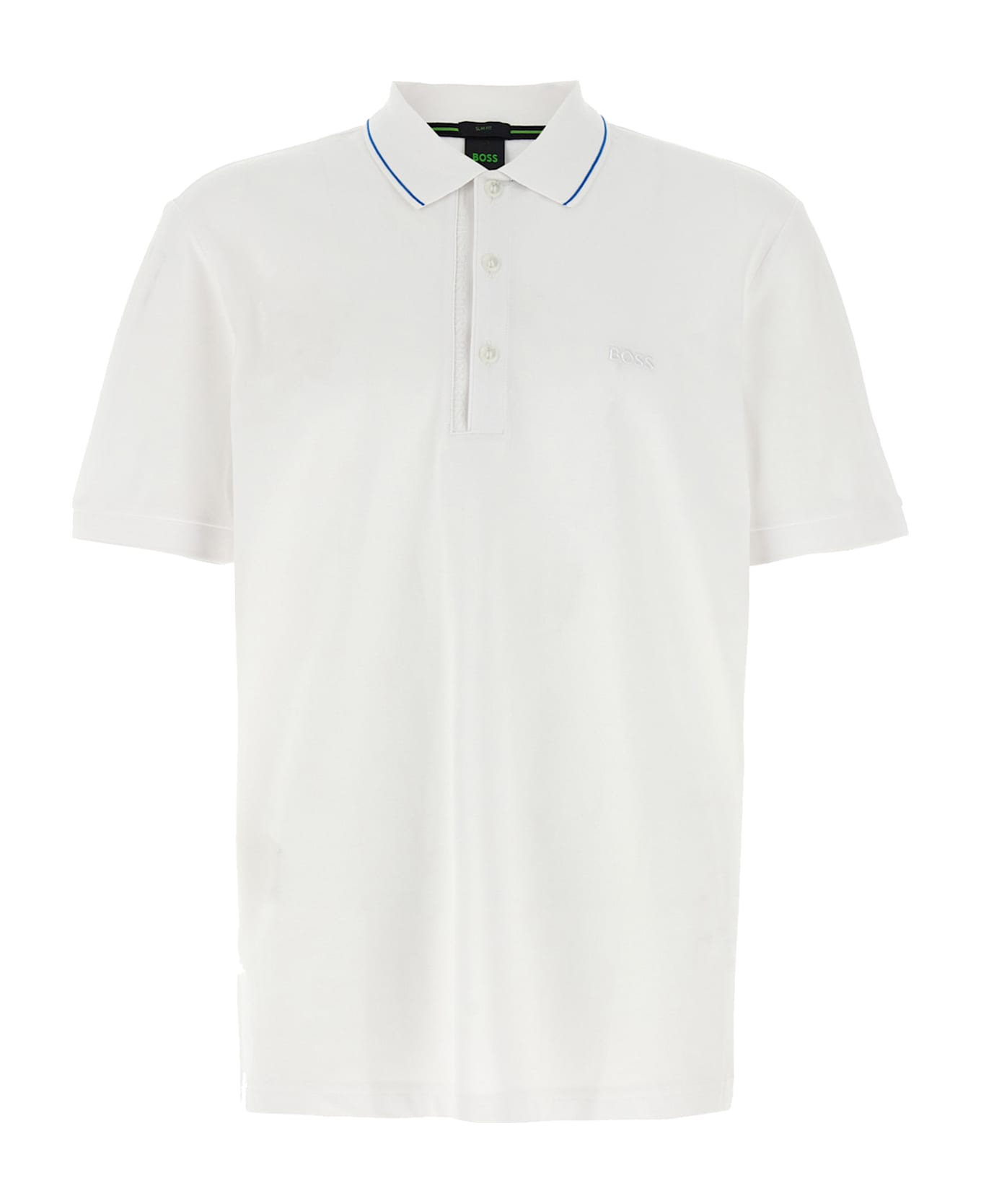 Hugo Boss 'paule 4' Polo Shirt - WHITE