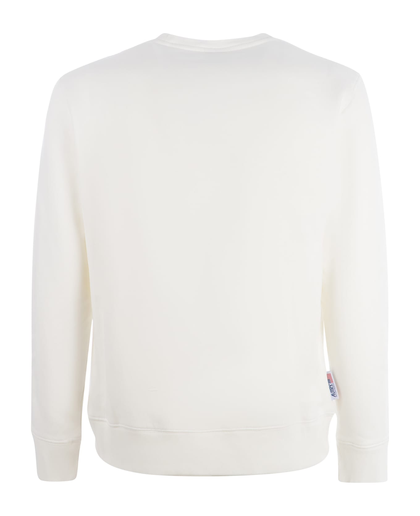Autry Sweatshirt Autry In Cotton - Bianco