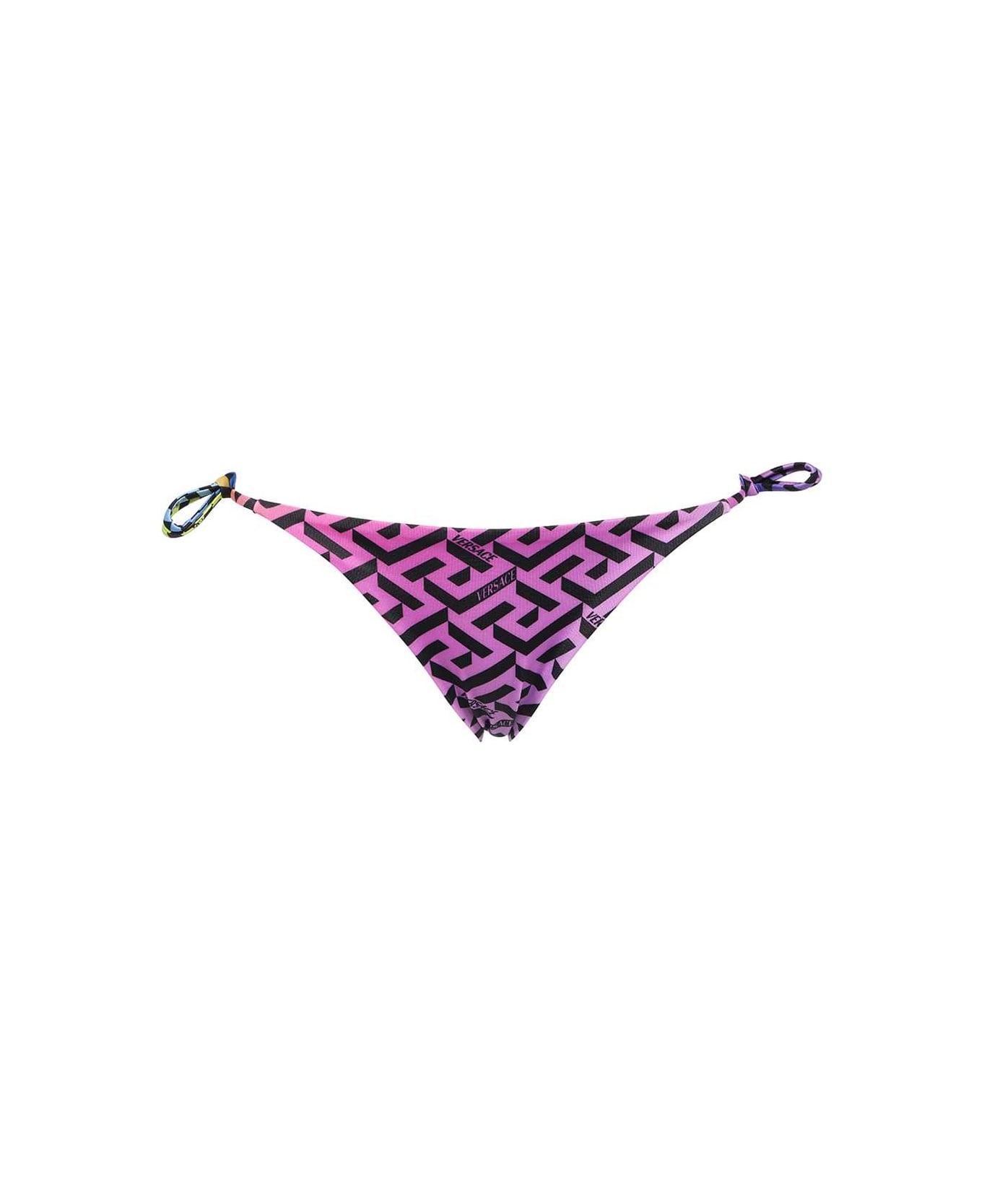 Versace Tie Side Bikini Hipster - Multicolor ビキニ