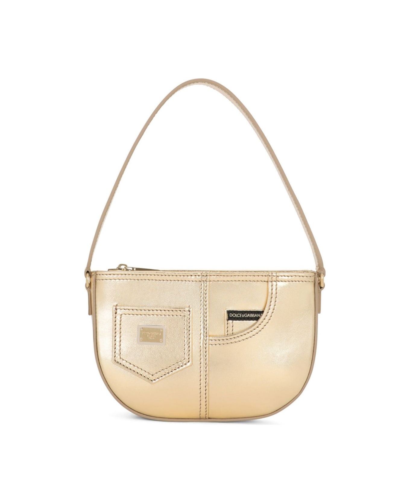 Dolce & Gabbana Borsa A Spalla - Gold