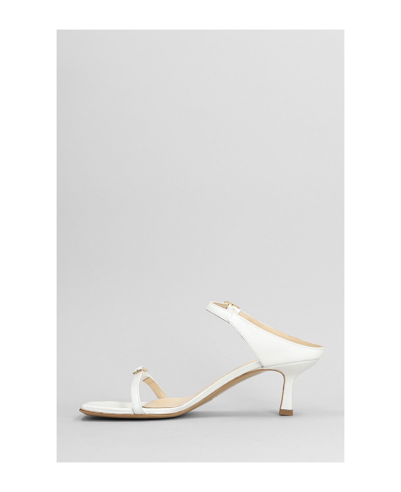 Fabio Rusconi Sandals In White Leather - white