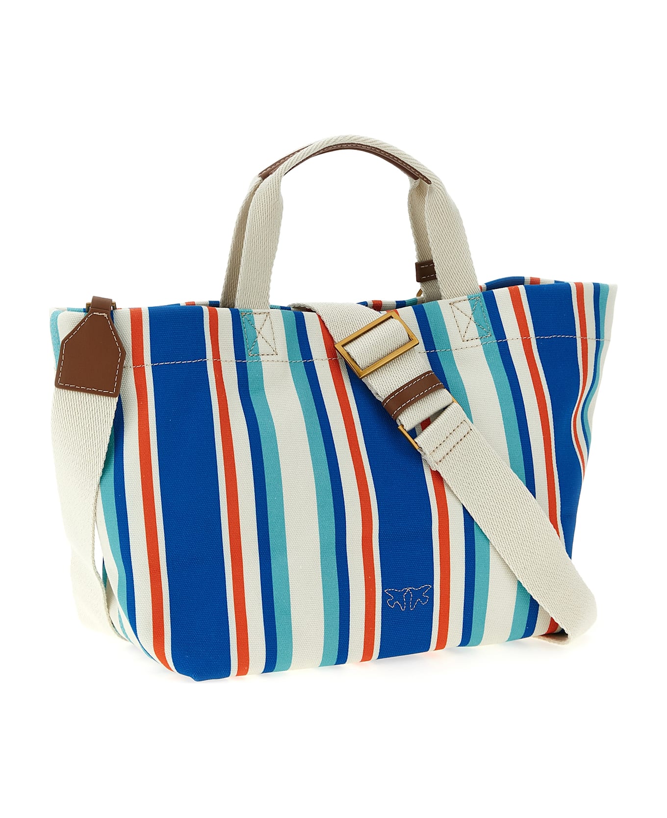 Pinko Shopping Medium Stripes - Multicolor