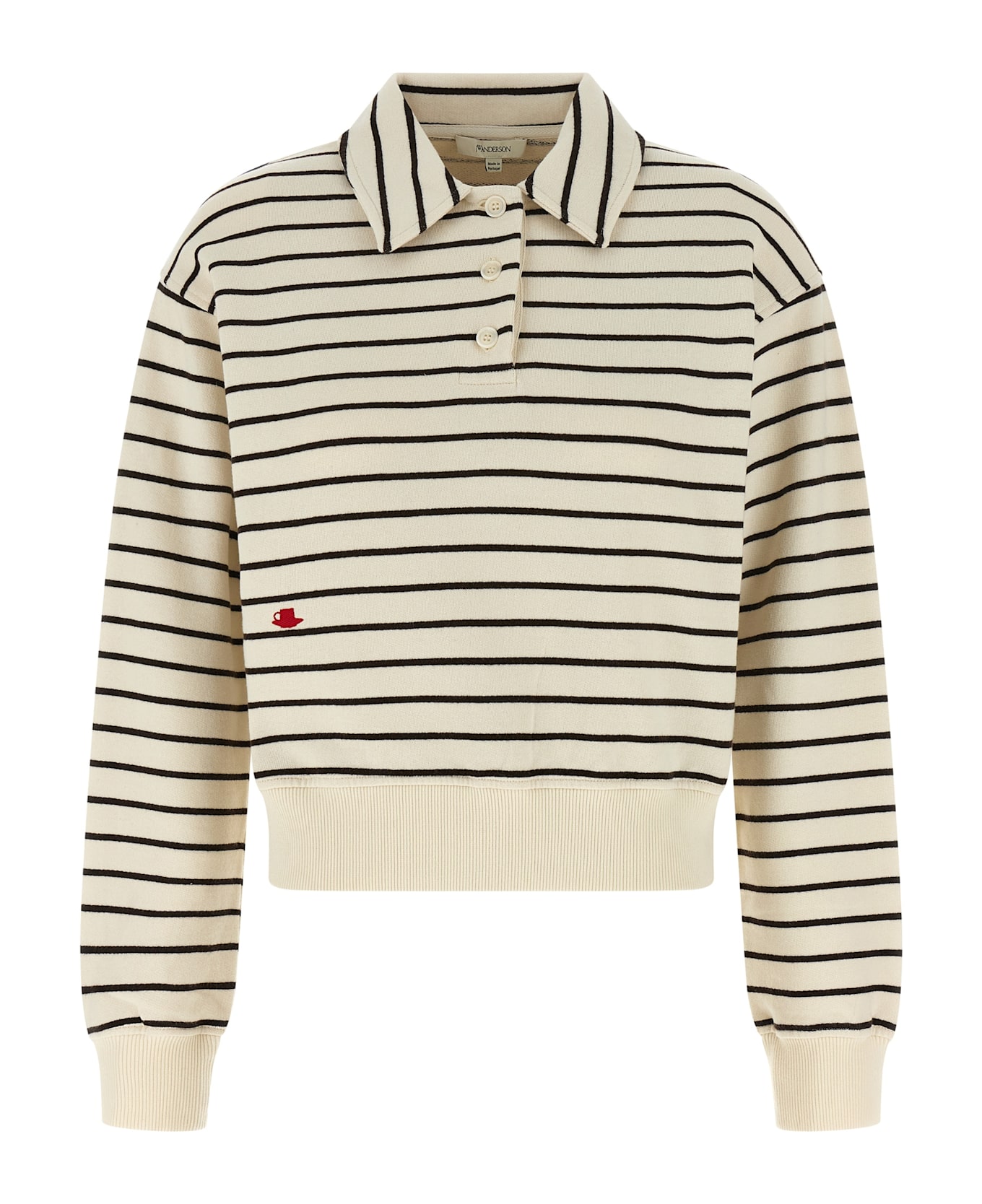 J.W. Anderson Polo Sweatshirt - Multicolor