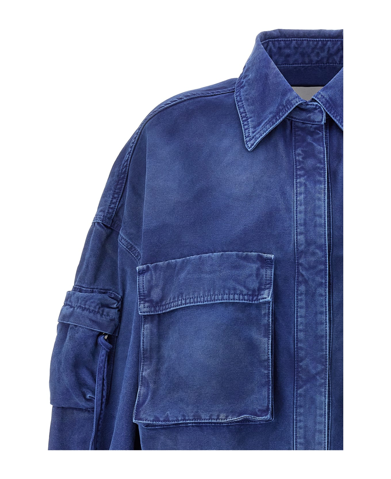 The Attico 
fern
 Coat - Blue