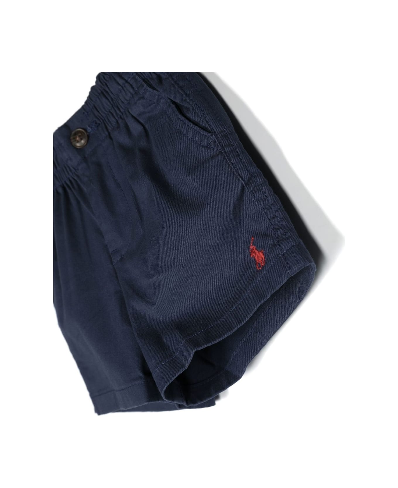 Ralph Lauren Prepster Polo Twill Flex Abrasion Shorts In Navy Blue - Blue