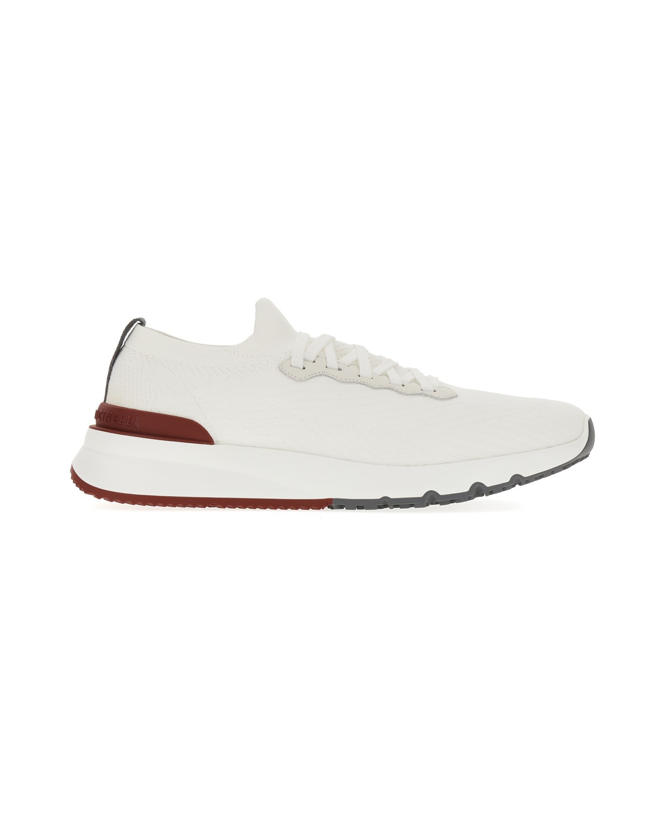Brunello Cucinelli White Fabric Sneakers - CJ987