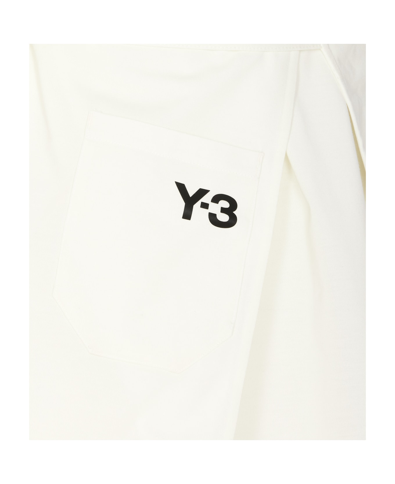 Y-3 Logo Closure Shirt - White シャツ