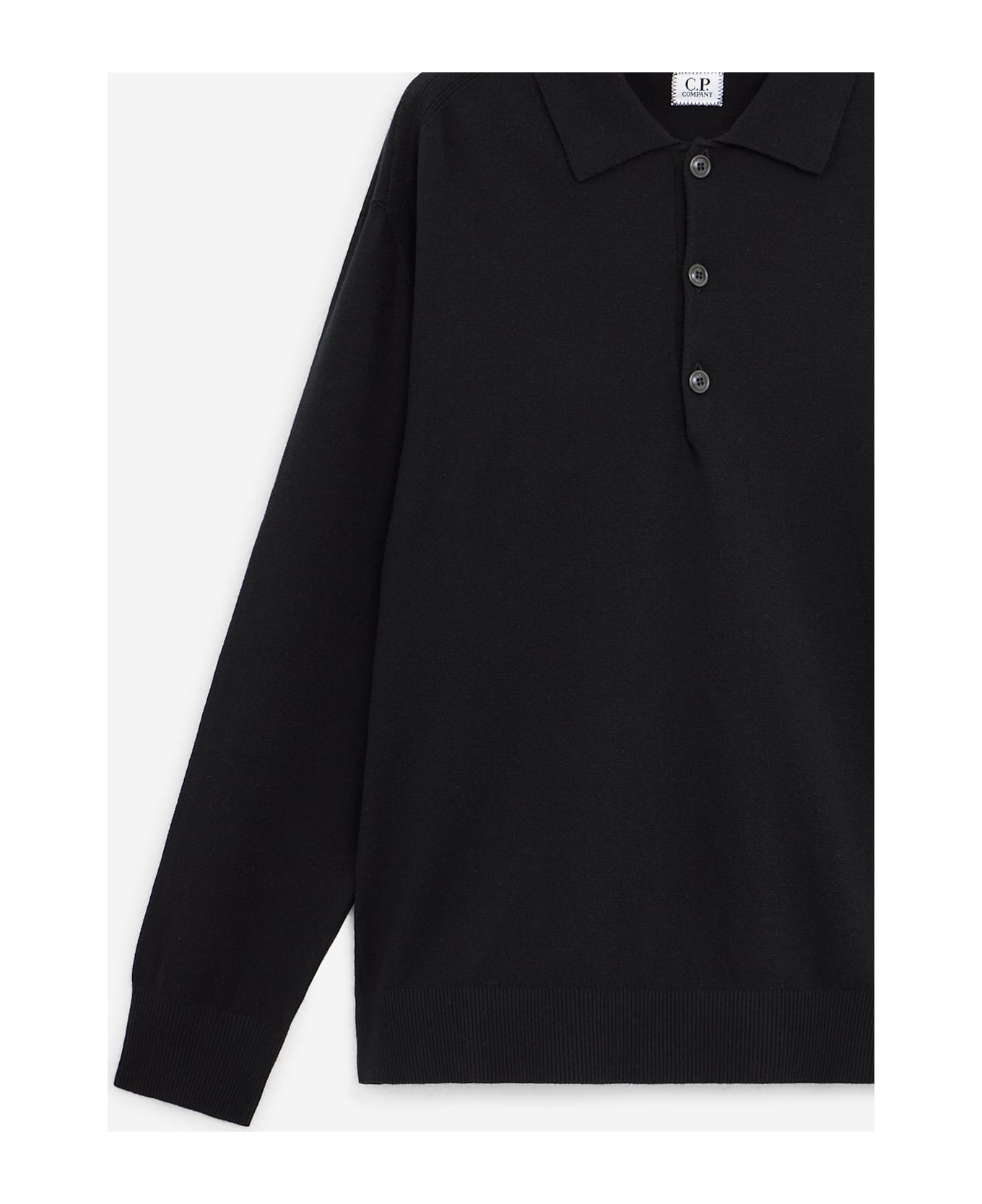 C.P. Company Polo - BLACK