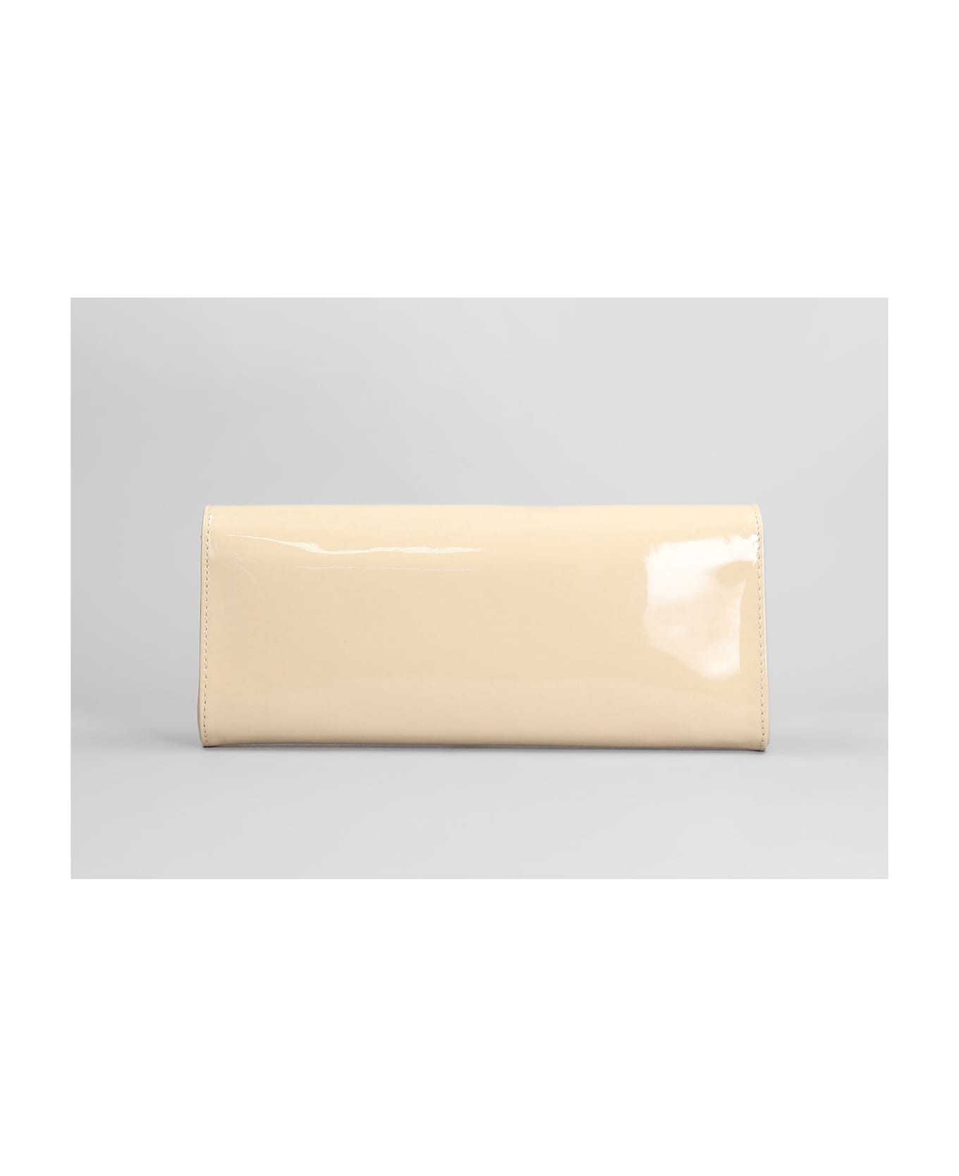 Aldo Castagna Shoulder Bag In Powder Patent Leather - powder
