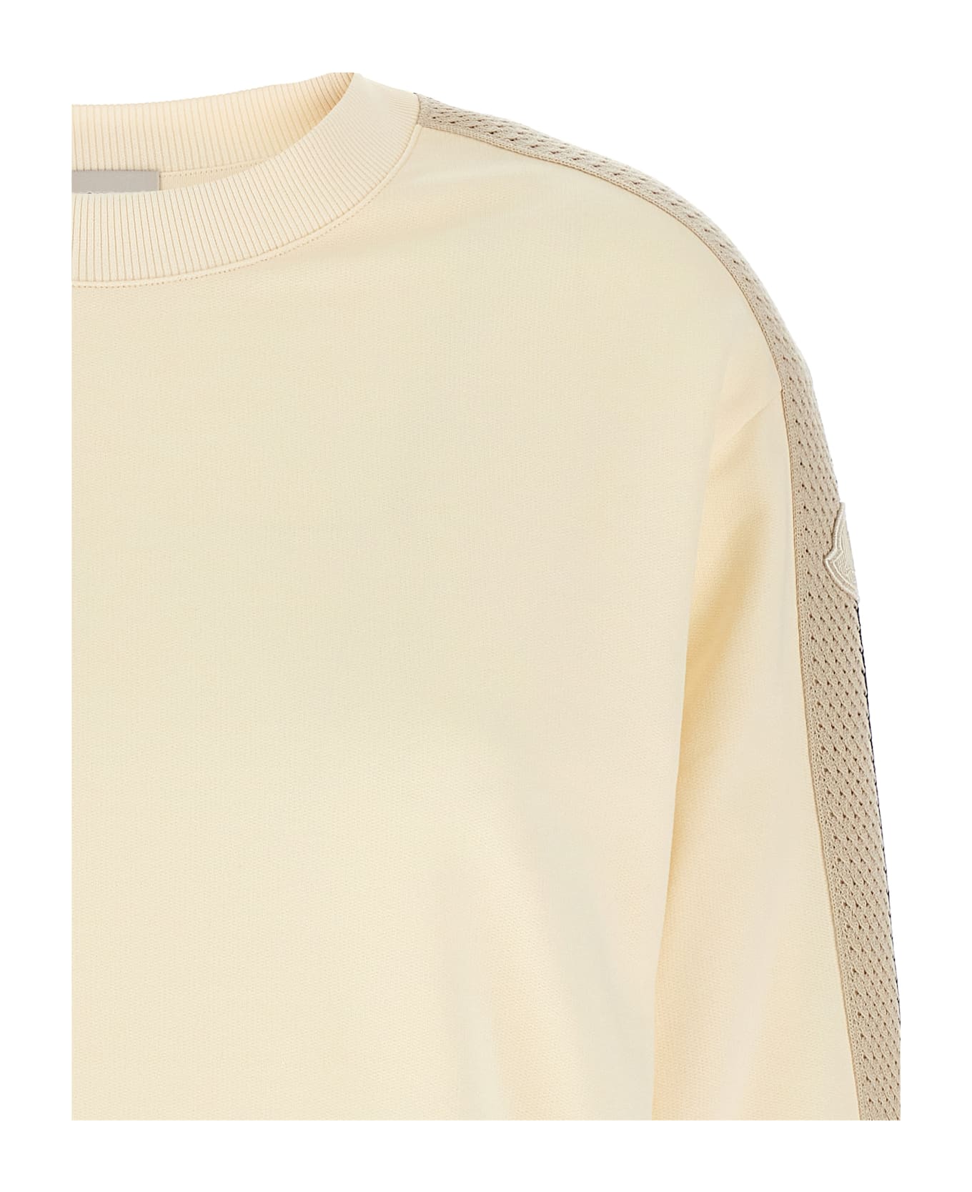 Moncler Crochet Sweatshirt - White