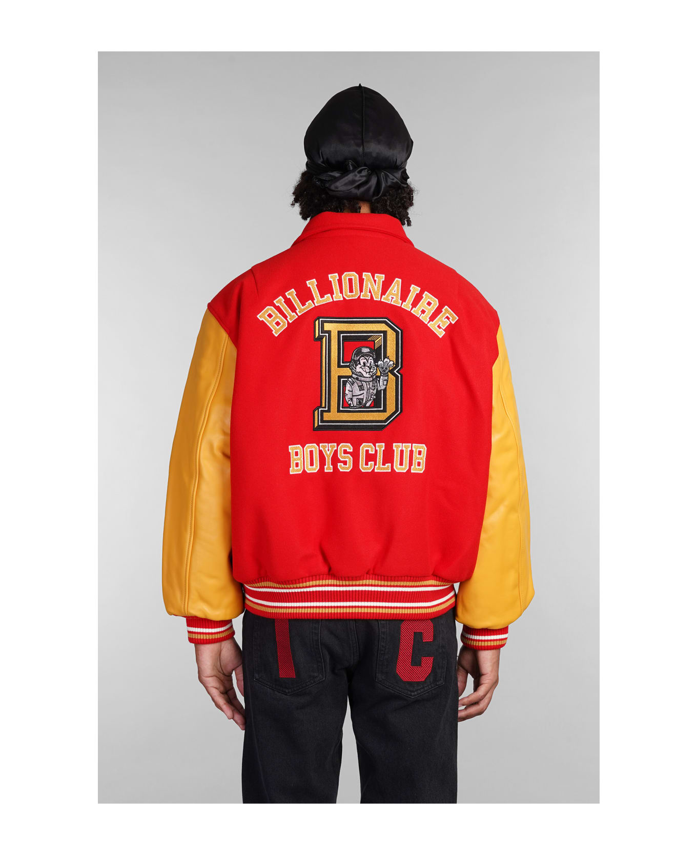 Billionaire Boys Club Bomber In Red Polyester - red