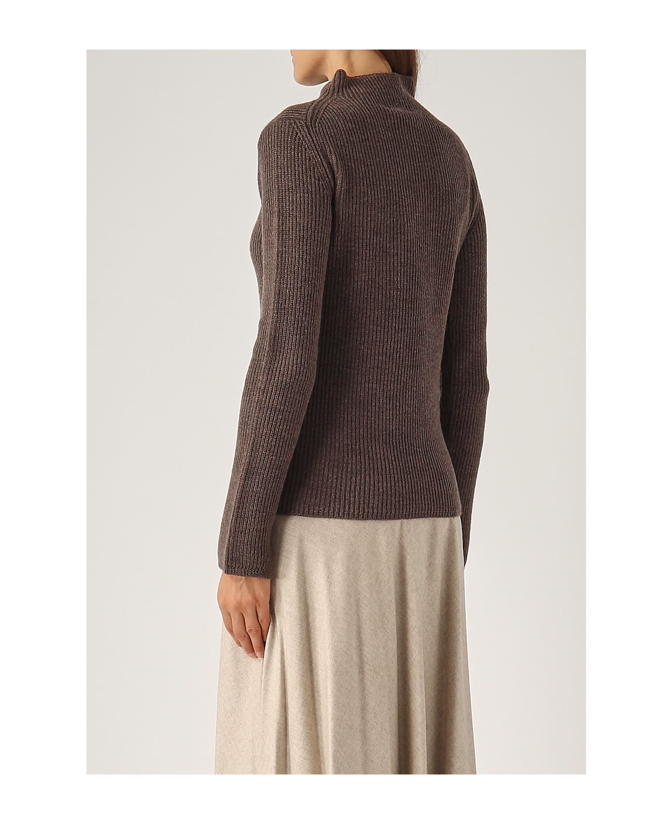 Max Mara Brianza Sweater - MARRONE