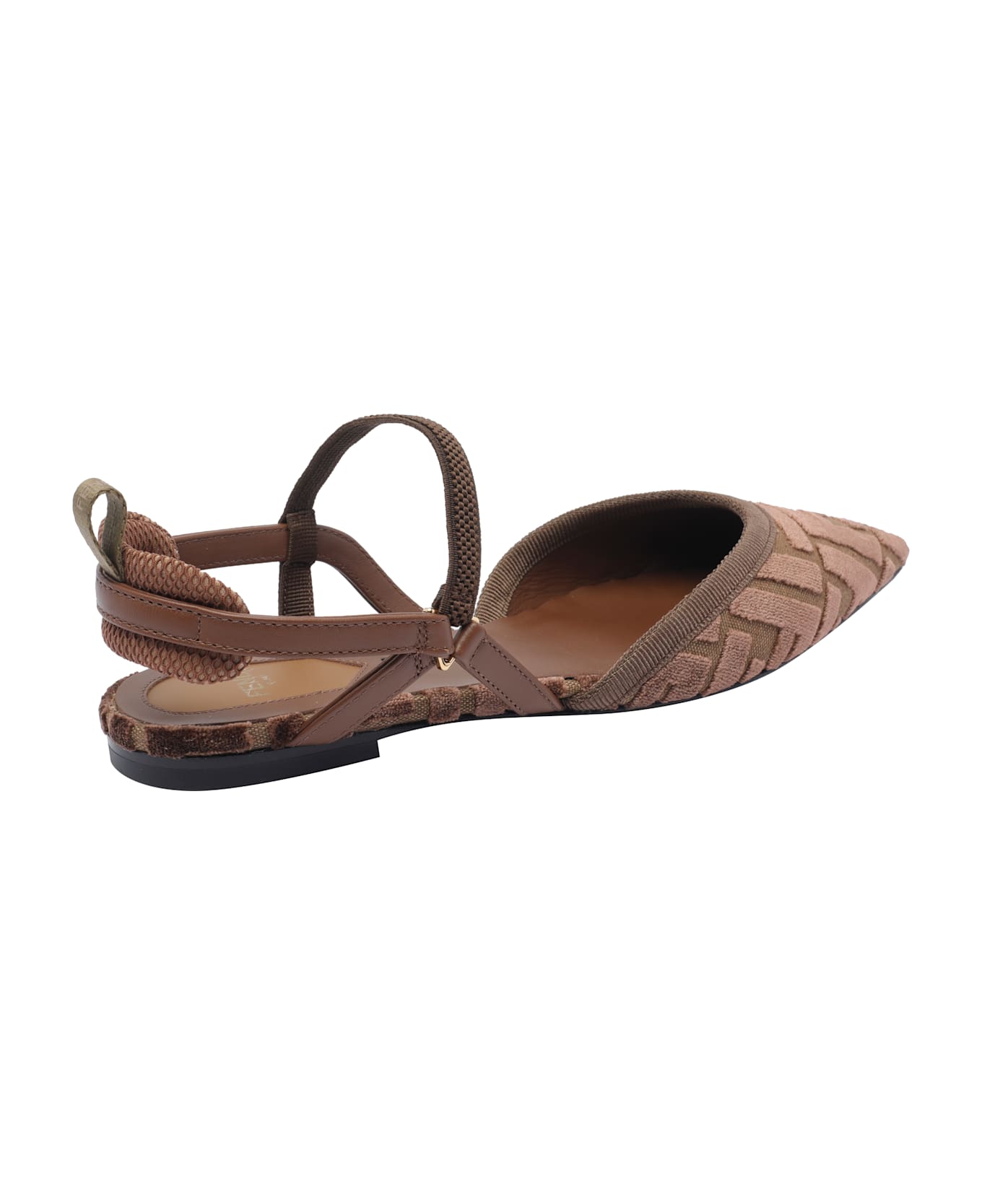Fendi Ff Colibri
 Lite Flats - Brown