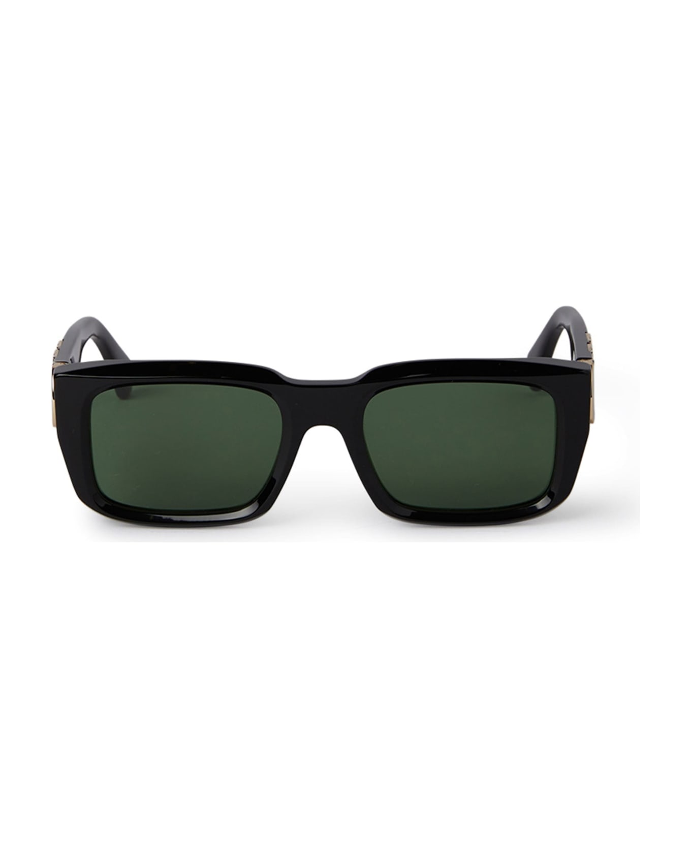 Off-White Hays - Black / Green Sunglasses - Black