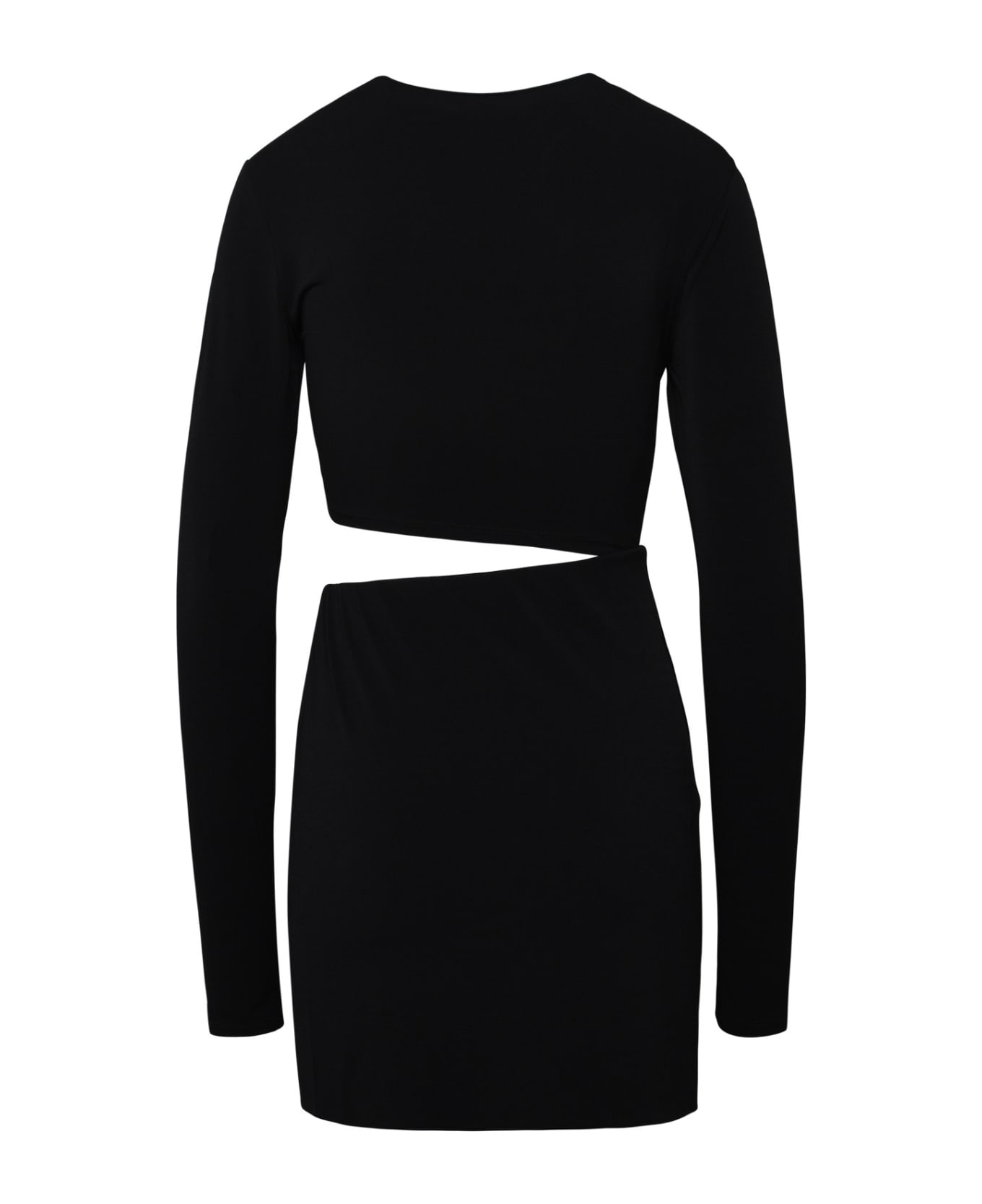 The Andamane Gia Black Polyester Dress - Black
