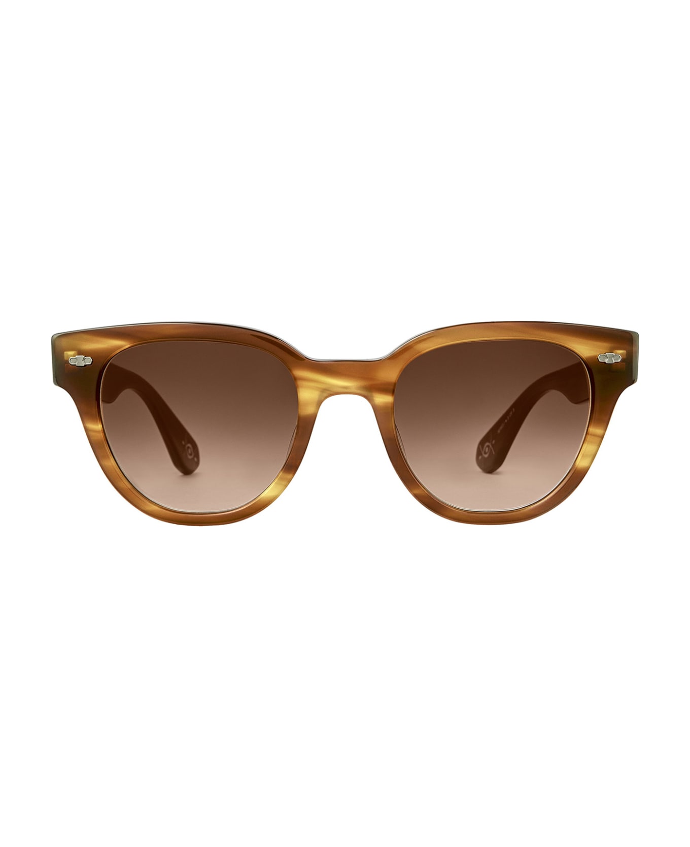 Mr. Leight Jane S Beachwood-white Gold/saturn Gradient Sunglasses - Beachwood-White Gold/Saturn Gradient