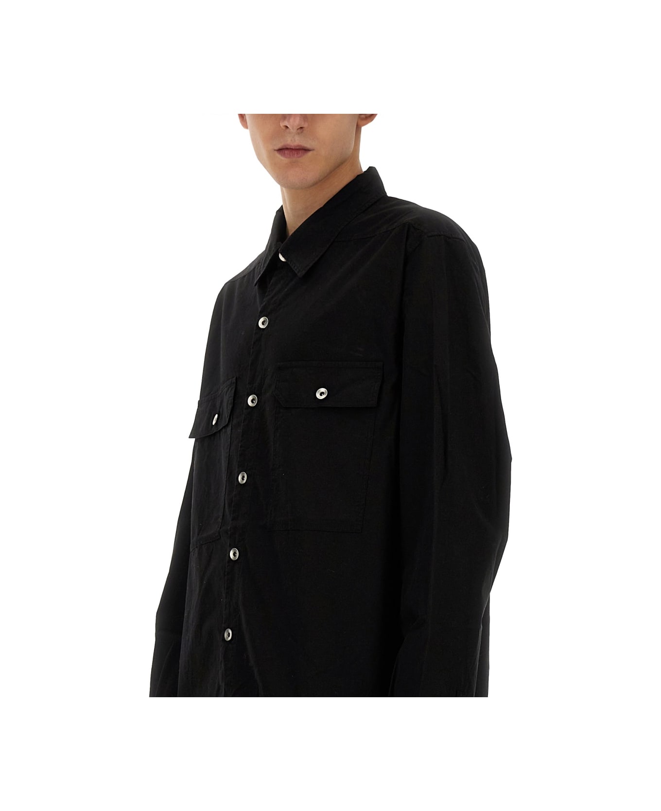 DRKSHDW Oversize Fit Shirt - Black シャツ