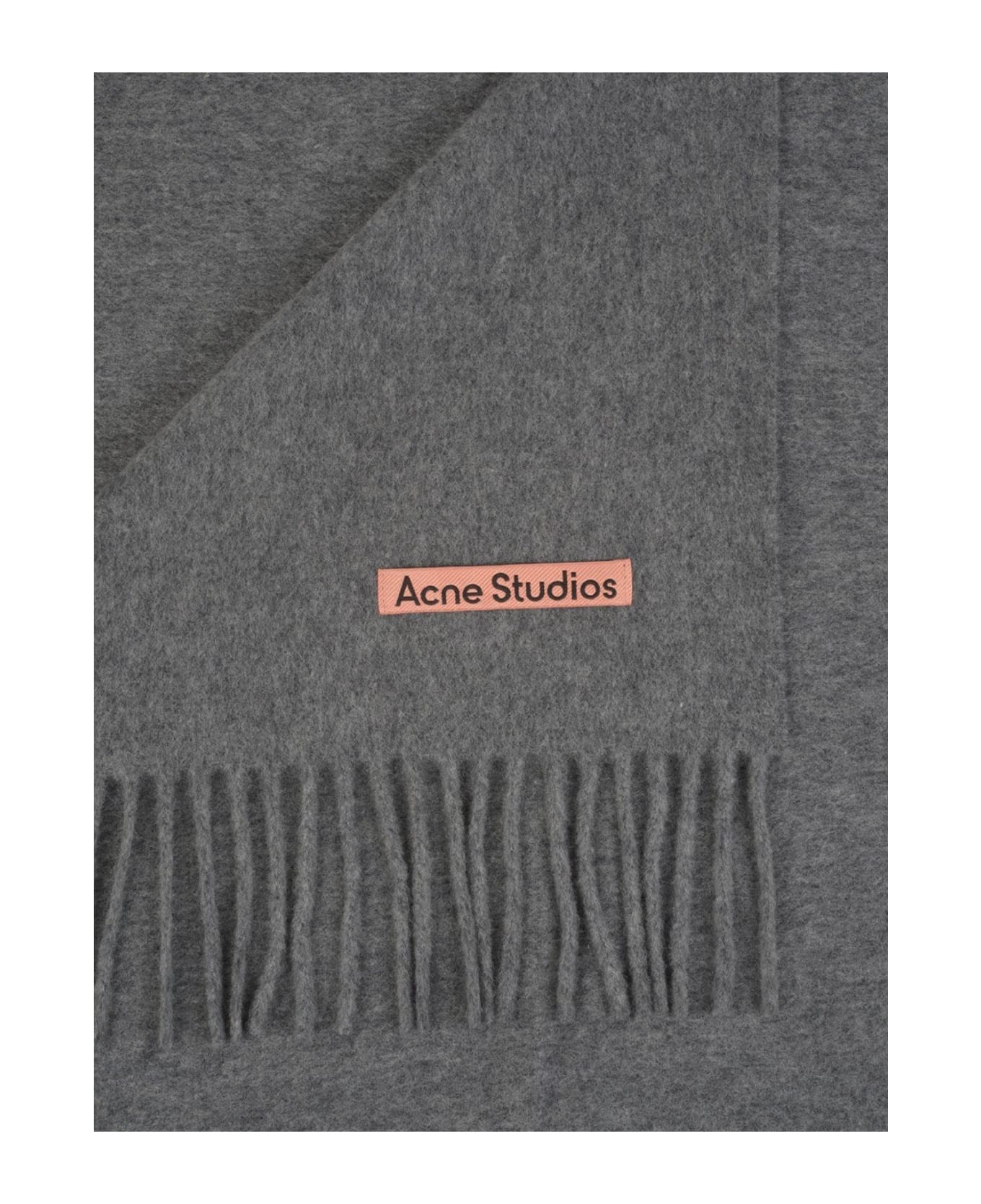 Acne Studios Scarfs Grey - Grey melange