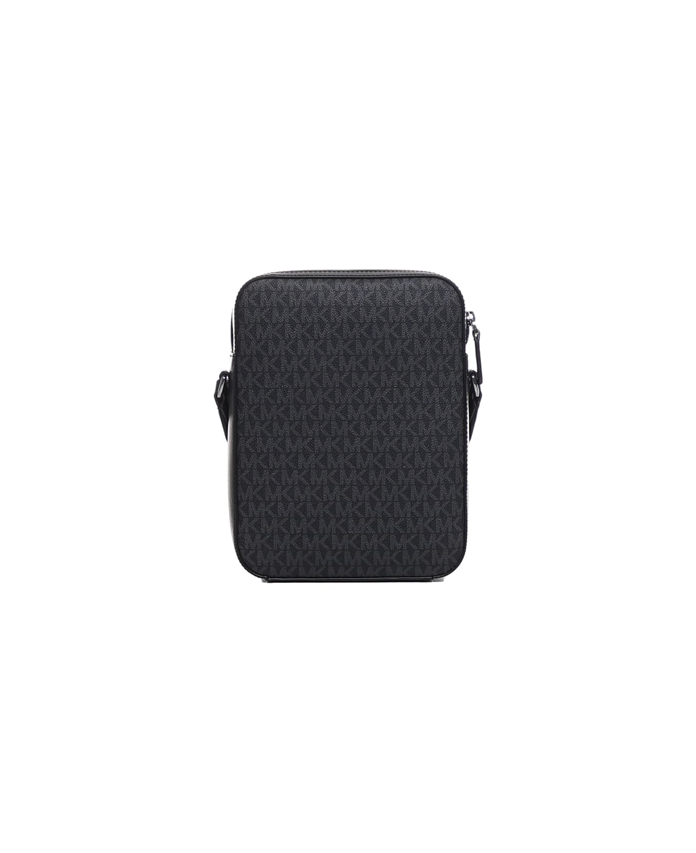 MICHAEL Michael Kors Shoulder Bag With Varick Logo - Black