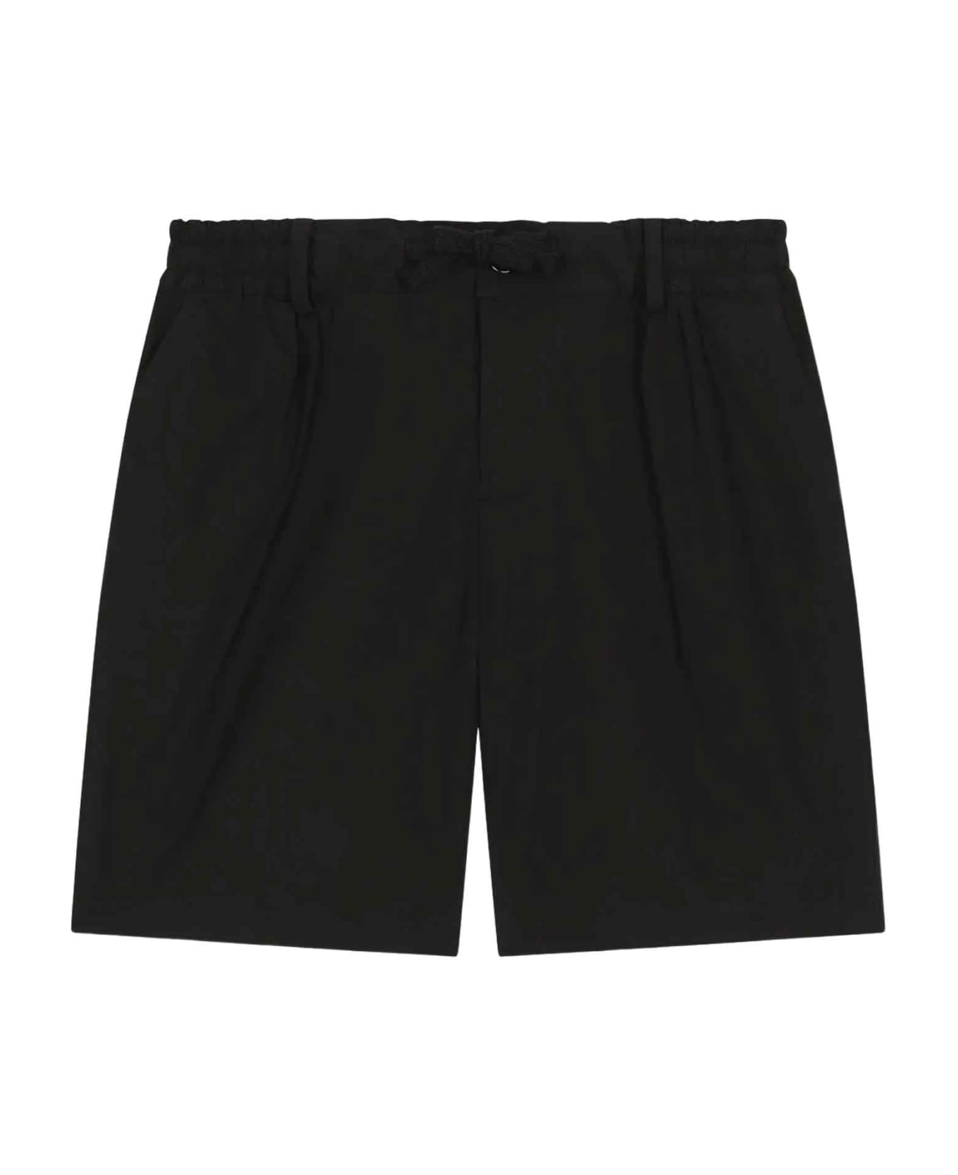 Dolce & Gabbana Black Bermuda Shorts Boy - Nero