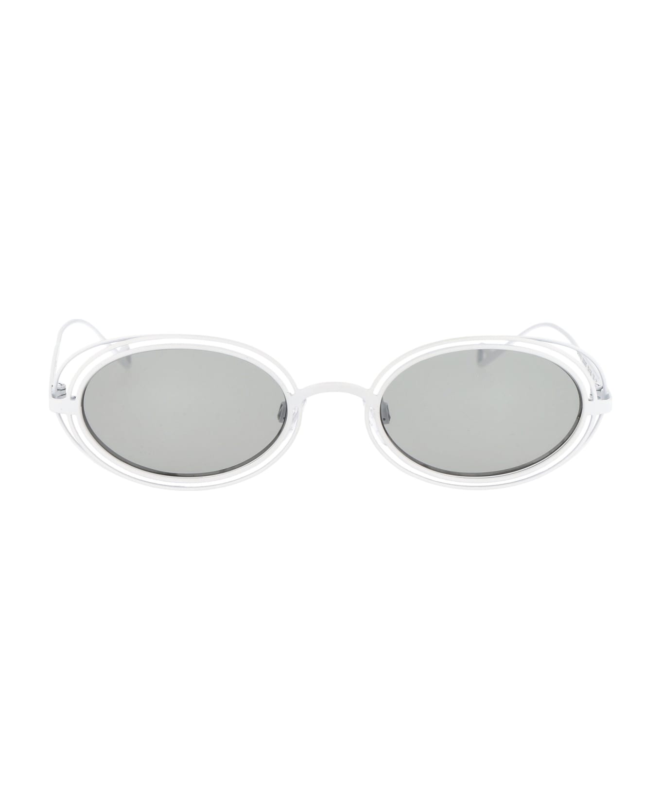 Emporio Armani 0ea2118 Sunglasses - 333387 MATTE WHITE