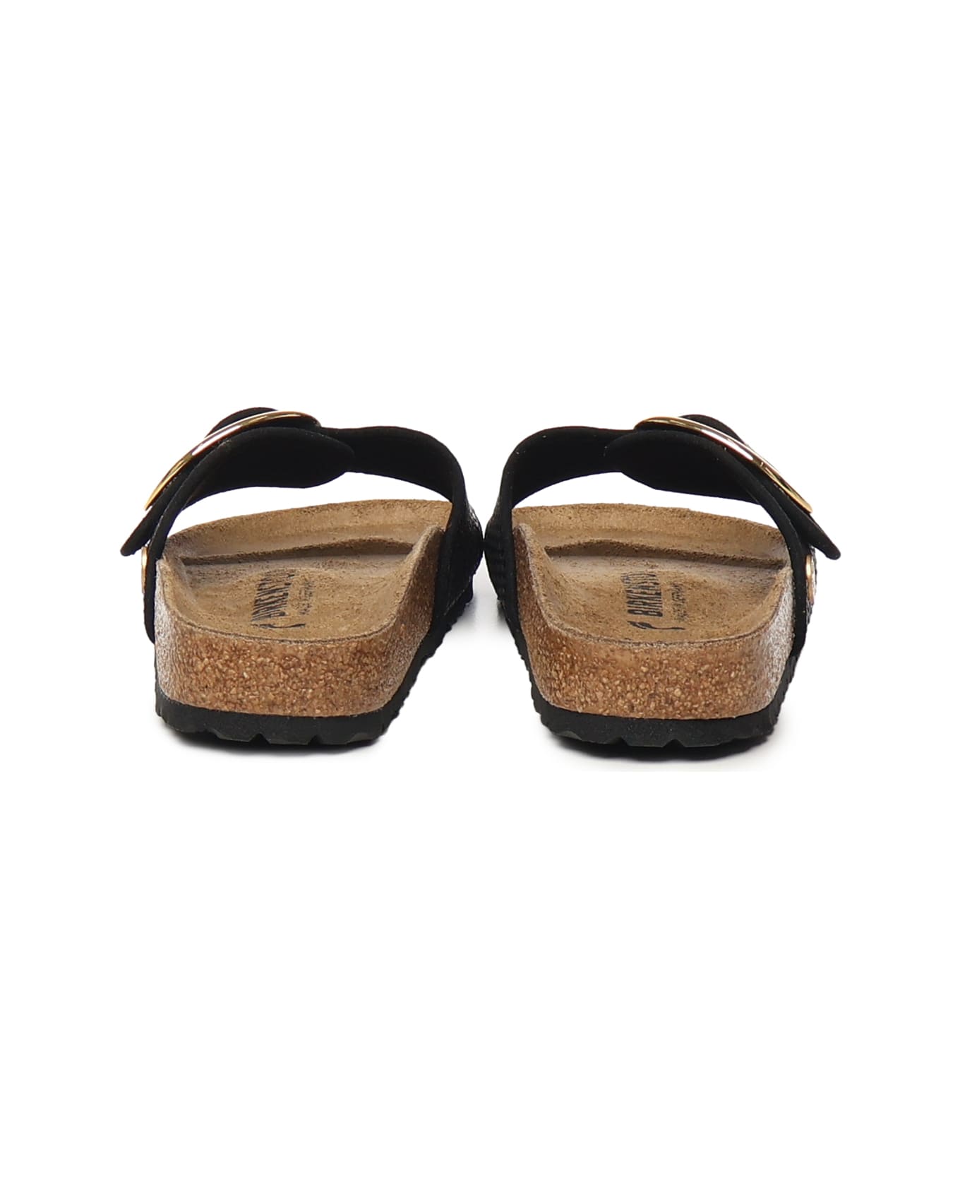 Birkenstock Madrid Raffia Sandals - Black