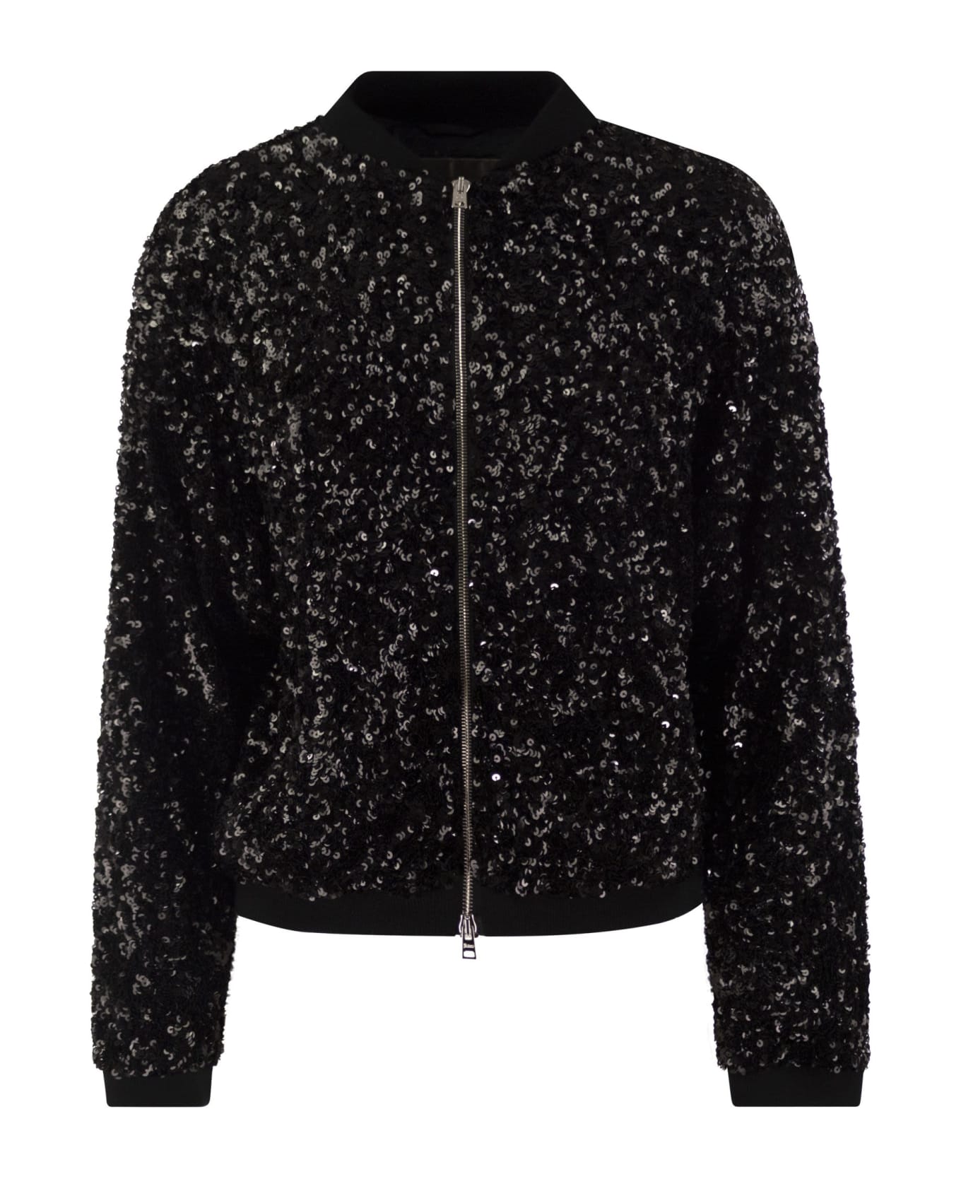 ブルゾン HERNO FW24 Bomber jacket with sequins (GI00027DR 2035) Herno Relaxed Fit Jacket with Sequins - Gold FW24 – LOZURI®