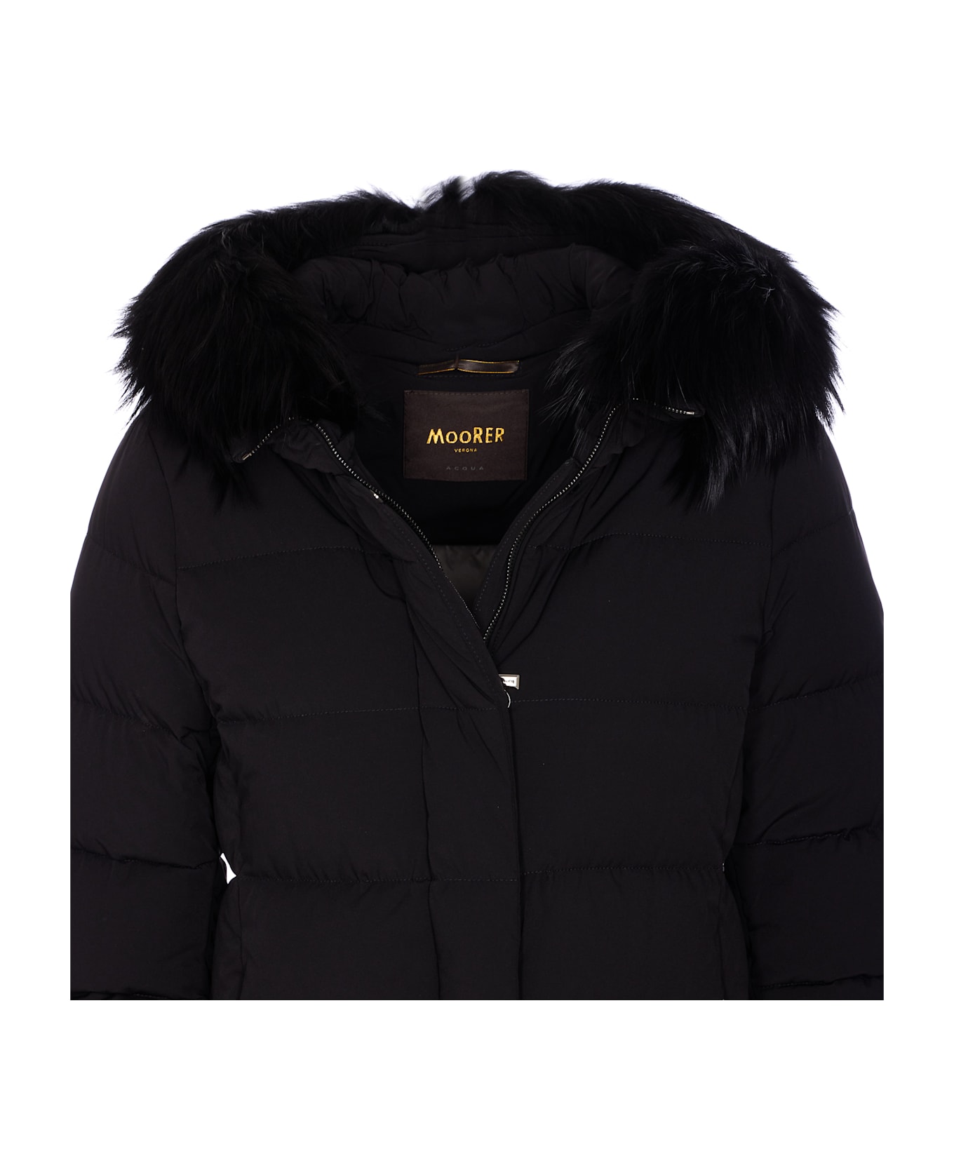 Moorer Kiliefur Down Jacket - Black