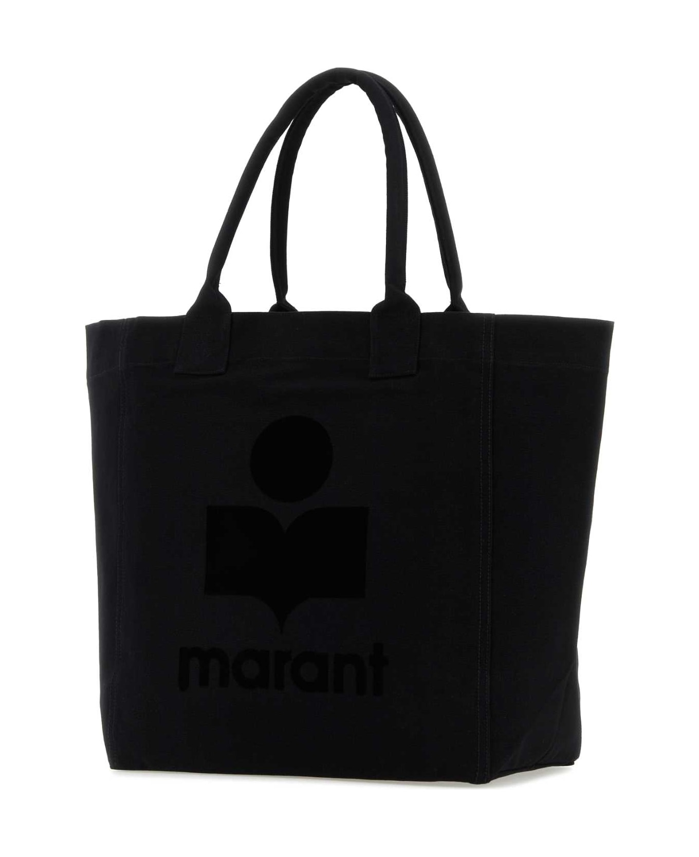 Isabel Marant Black Cotton Yenky Shopping Bag - Black