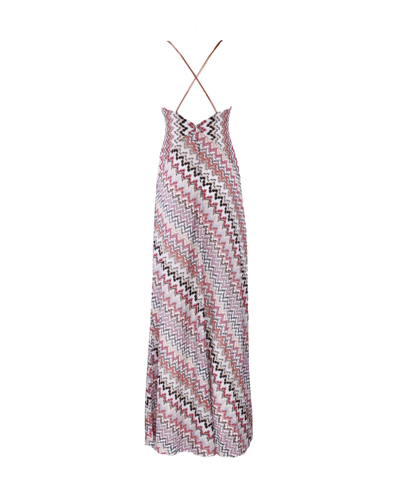 Missoni Dresses Multicolour - PINK/WHITE