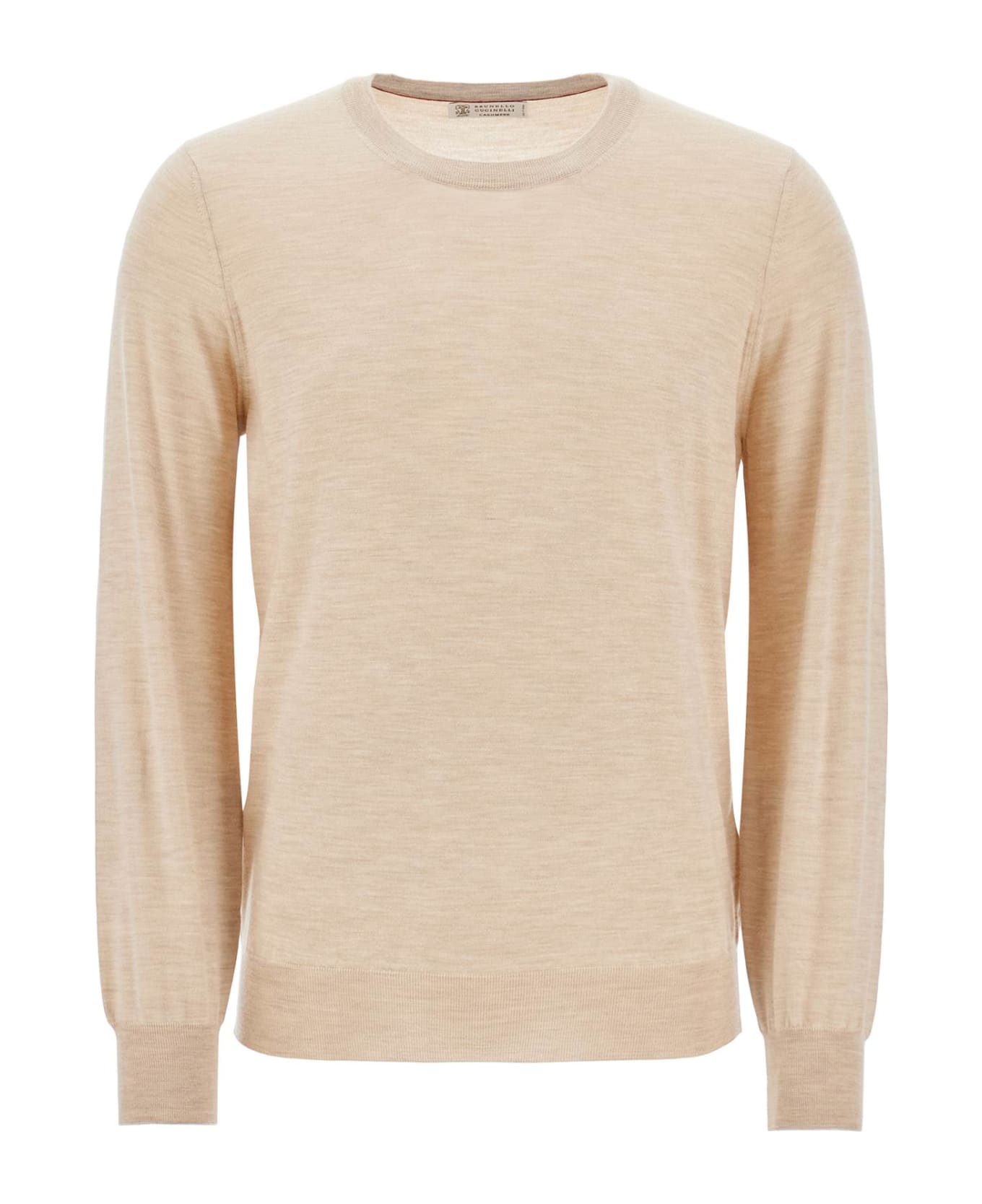 Brunello Cucinelli Fine Wool-cashmere Sweater - CAMEL CHIARO+CIOTTOLO